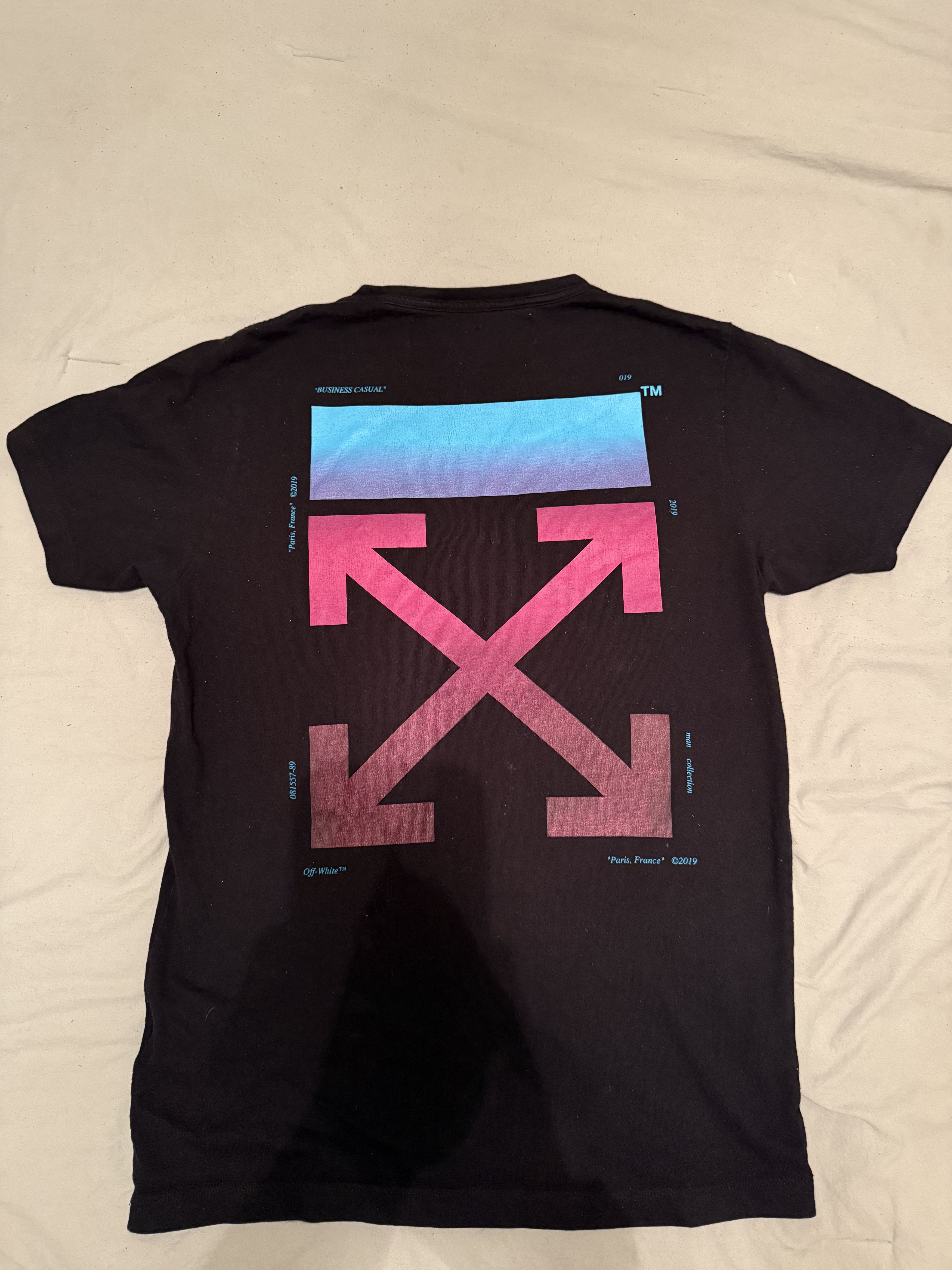 Off-White Off-White gradient t shirt Size US S / EU 44-46 / 1 - 2 Thumbnail