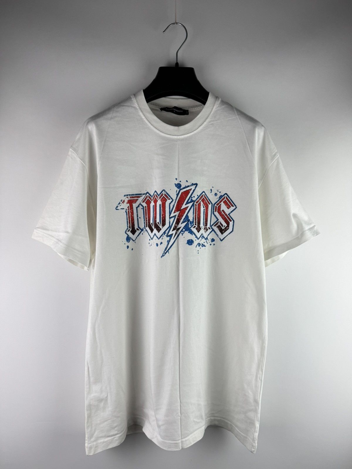 Dsquared2 Dsquared2 Metallic Twins World Tour 1995 Icon T Shirt TW/DS Size US L / EU 52-54 / 3 - 2 Thumbnail