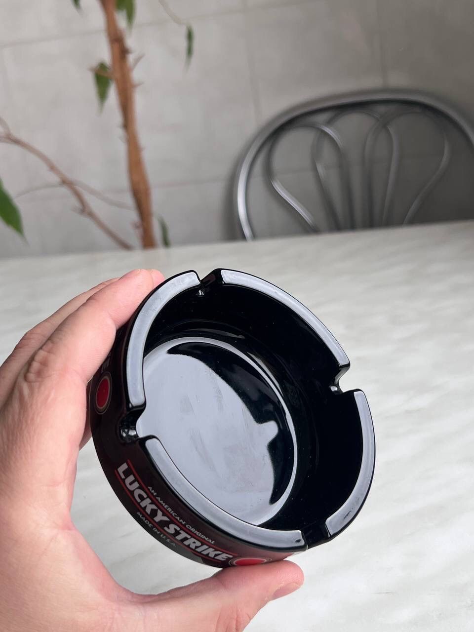 Marlboro × Vintage 1990 Vintage Lucky Strike Ceramic Ashtray Retro Rare Size ONE SIZE - 4 Thumbnail