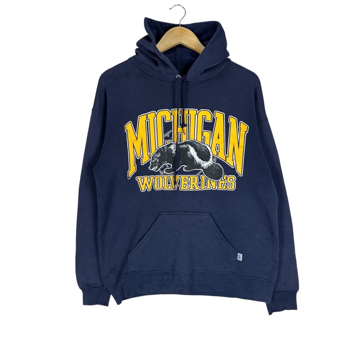 Vintage VINTAGE MICHIGAN WOLVERINES HOODIE SWEATSHIRT Size US M / EU 48-50 / 2 - 2 Thumbnail