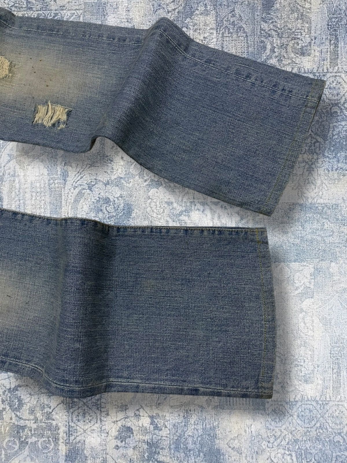 Hysteric Glamour Vintage 90s Japan Designer Nano Universe Mudwash Distressed Size US 32 / EU 48 - 5 Thumbnail