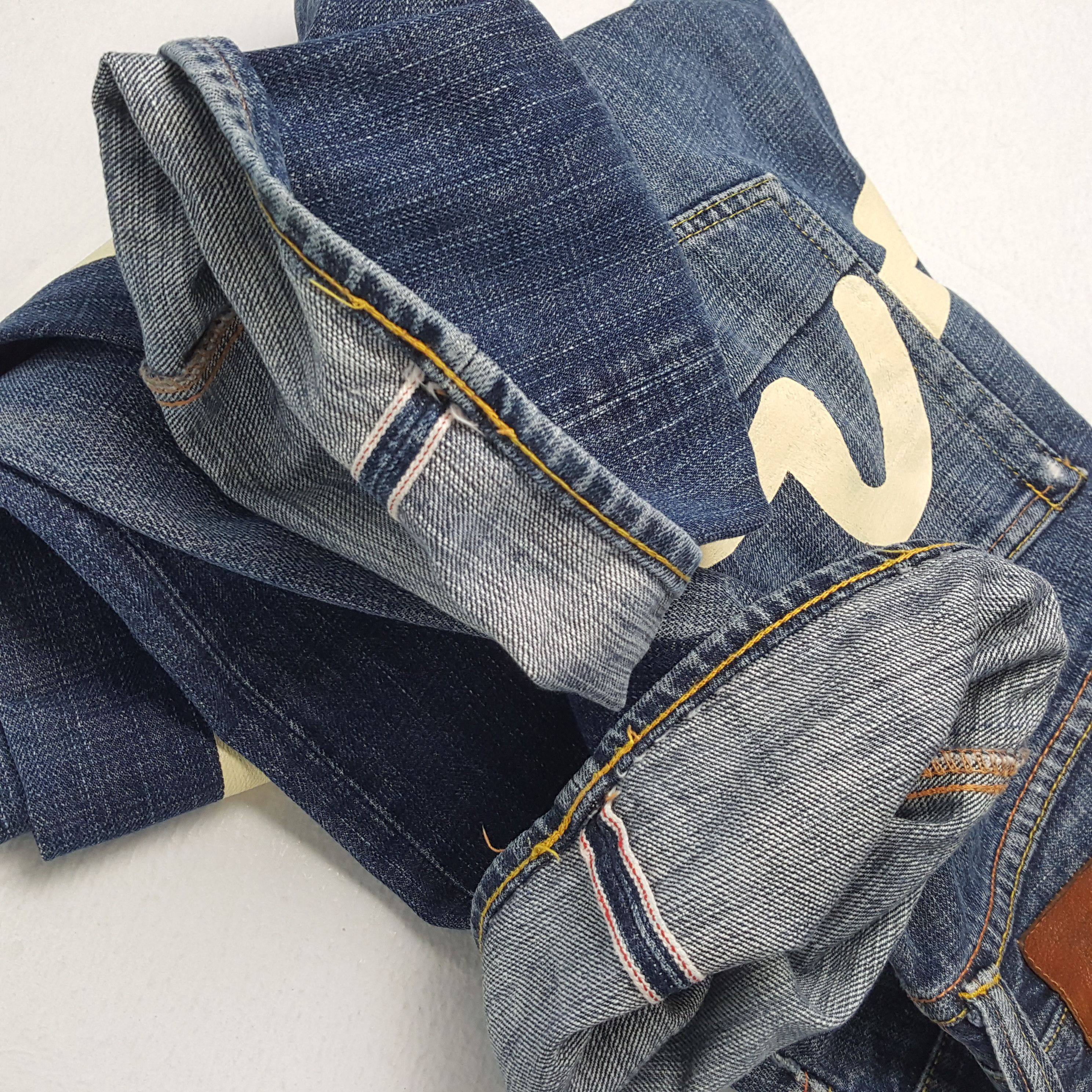 Evisu × Japanese Brand × Vintage Vintage EVISU Japanese Brand Daicock Custom Distressed Jean Size US 32 / EU 48 - 12 Thumbnail