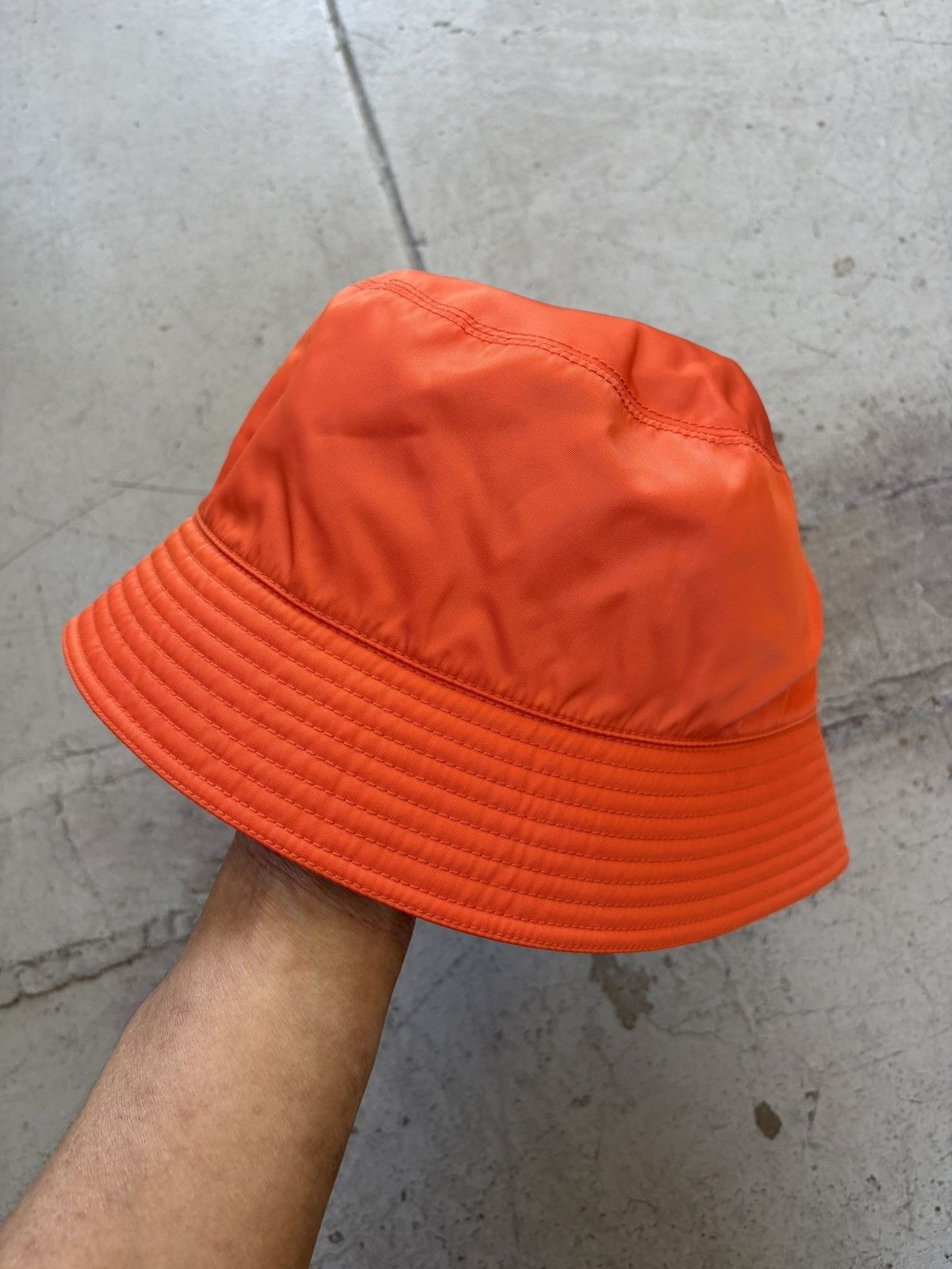 Prada Prada Nylon Bucket Hat - Extra Large Size ONE SIZE - 2 Thumbnail