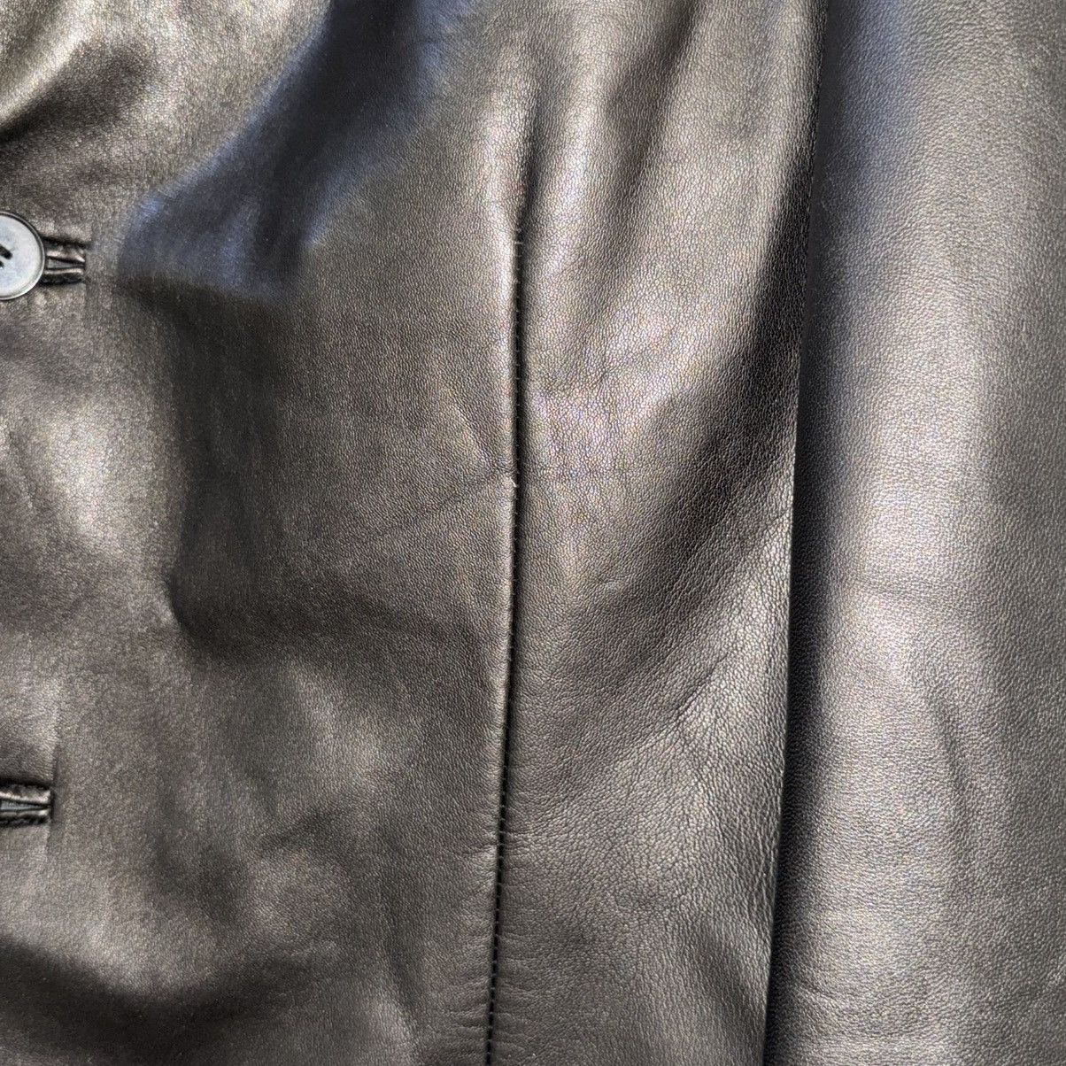 Hugo Boss Vintage 90s Hugo Boss Leather Jacket Coat Size US XL / EU 56 / 4 - 12 Thumbnail