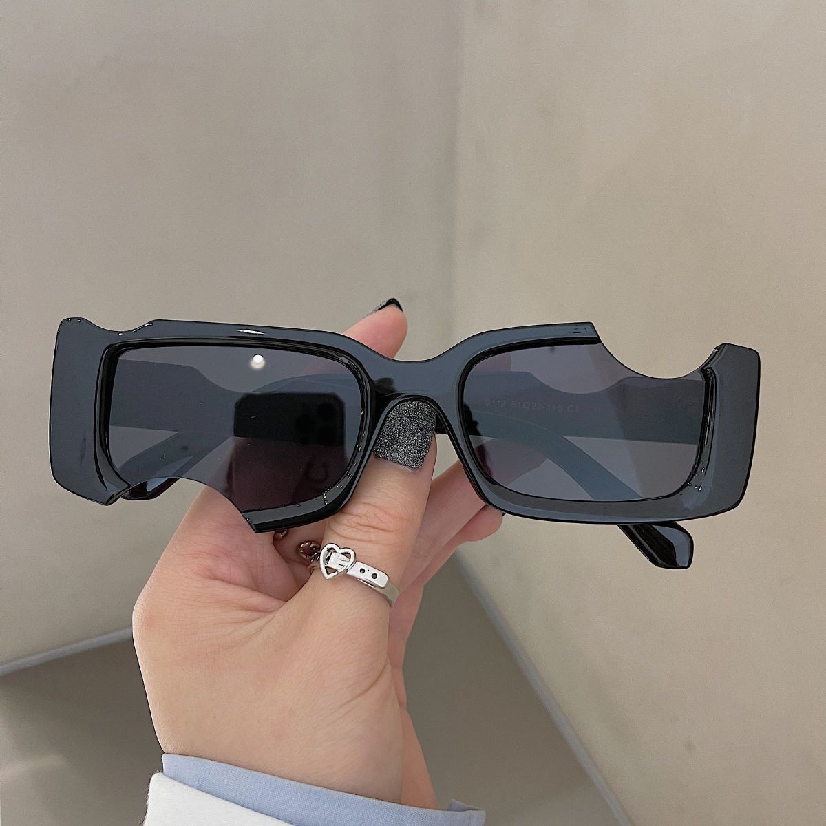 Electric Visual Crazy Street ins style custom avant-garde sunglasses Size ONE SIZE - 3 Thumbnail
