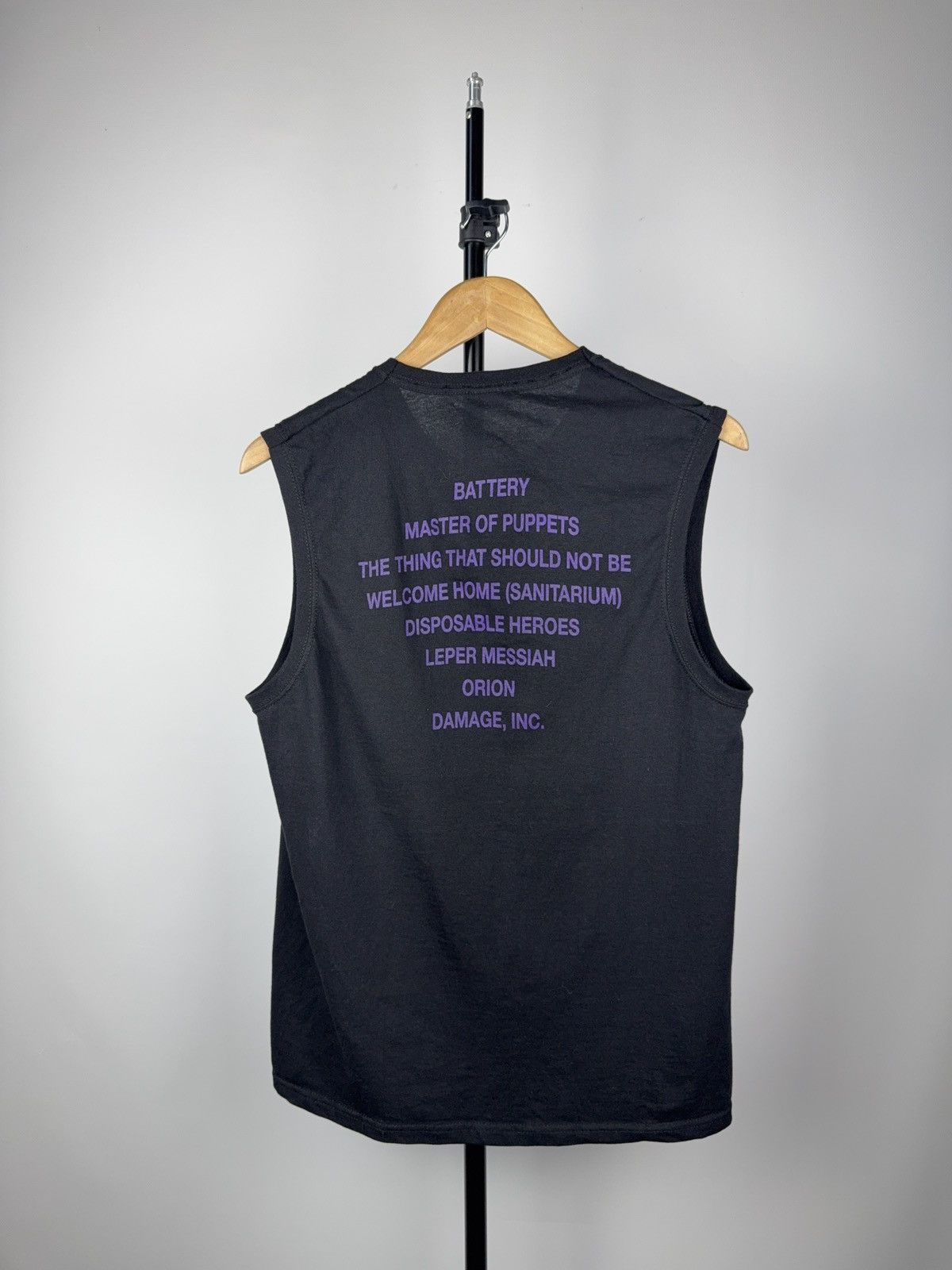 Band Tees × Metallica × Vintage 00s Vintage Metallica 2007 Master Of Puppets Sleeves Size US M / EU 48-50 / 2 - 5 Thumbnail