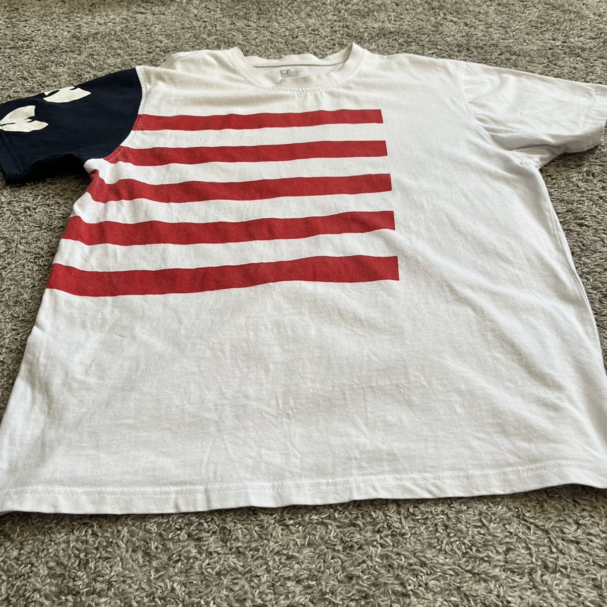 Wu-Tang Clan 🔴Wu-Tang Shirt Size Medium Iron Flag Stripes WuTang Gza Rza Size US M / EU 48-50 / 2 - 4 Thumbnail