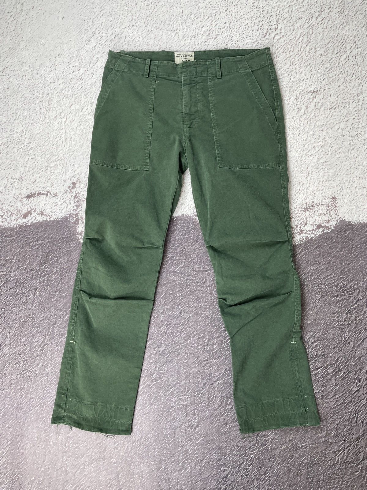 Nili Lotan Nili Lotan made in New York Raw Edge Crop Pants Womens Size 30" / US 8 / IT 44 - 2 Thumbnail