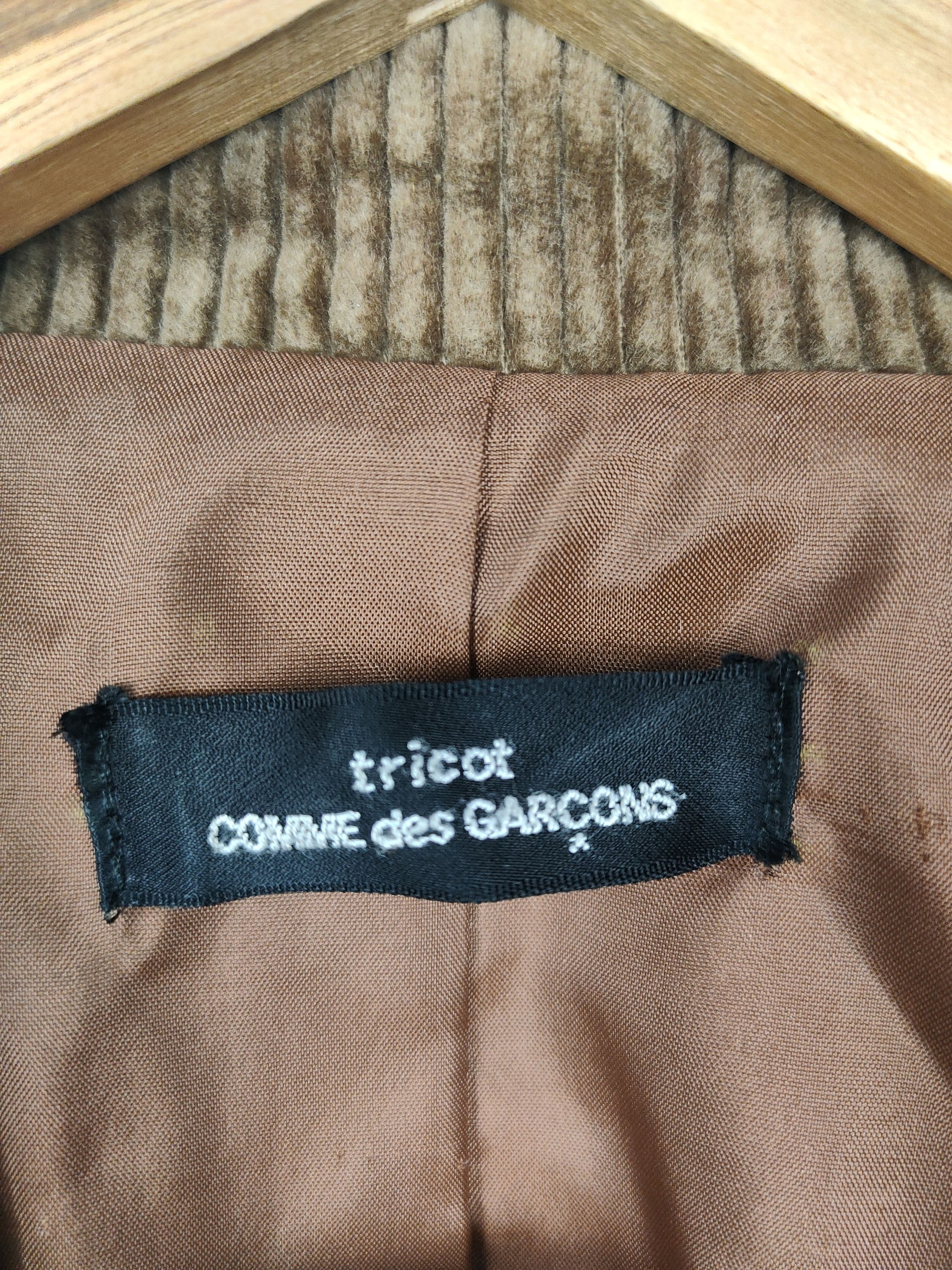 Comme des Garcons × Designer Tricot Comme des Garçons AD2003 Stylish Wool Jacket Size S / US 4 / IT 40 - 4 Thumbnail
