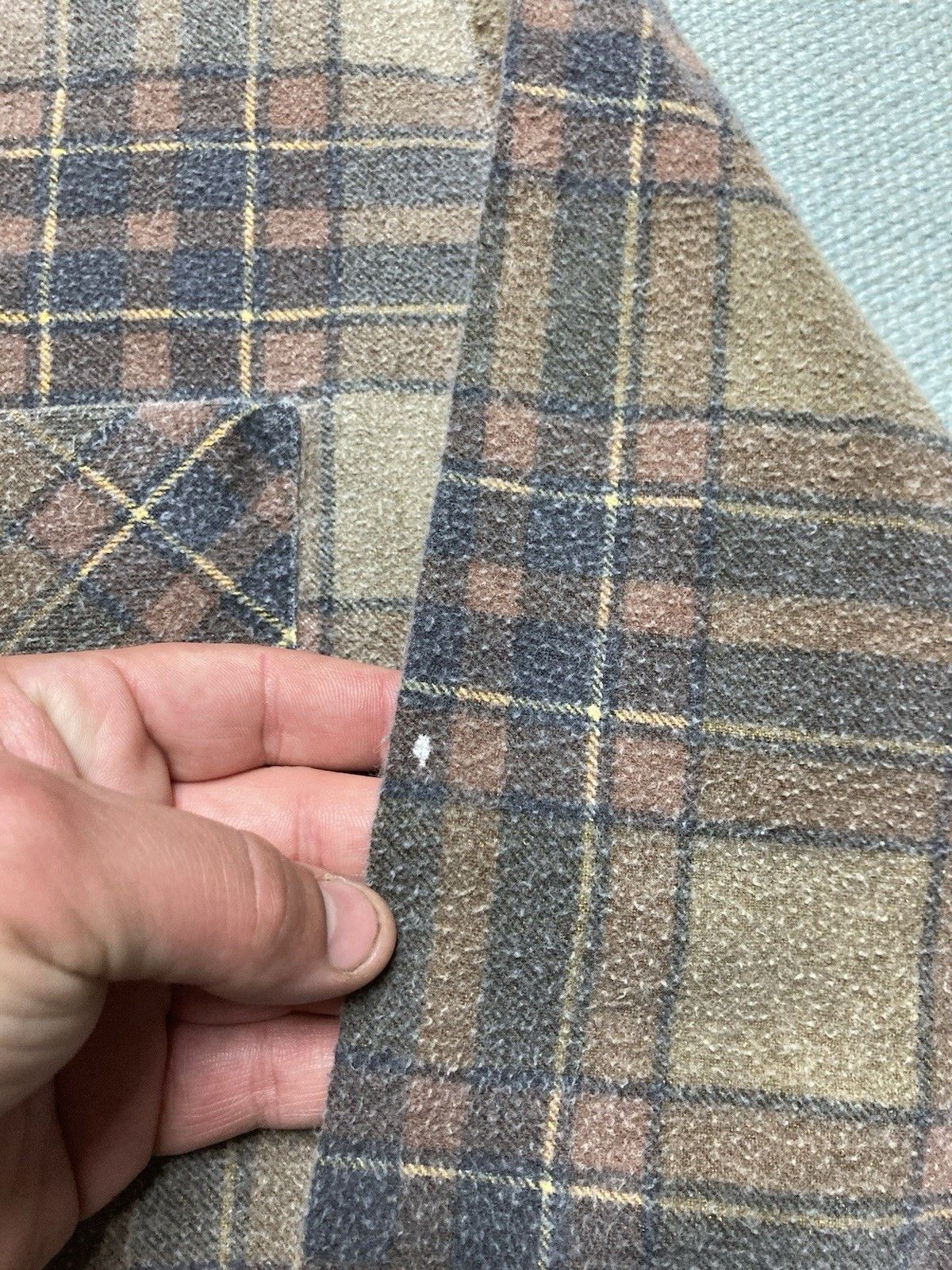 Vintage 80s flannel shirt soft brushed cotton plaid worn men’s small Size US S / EU 44-46 / 1 - 2 Thumbnail