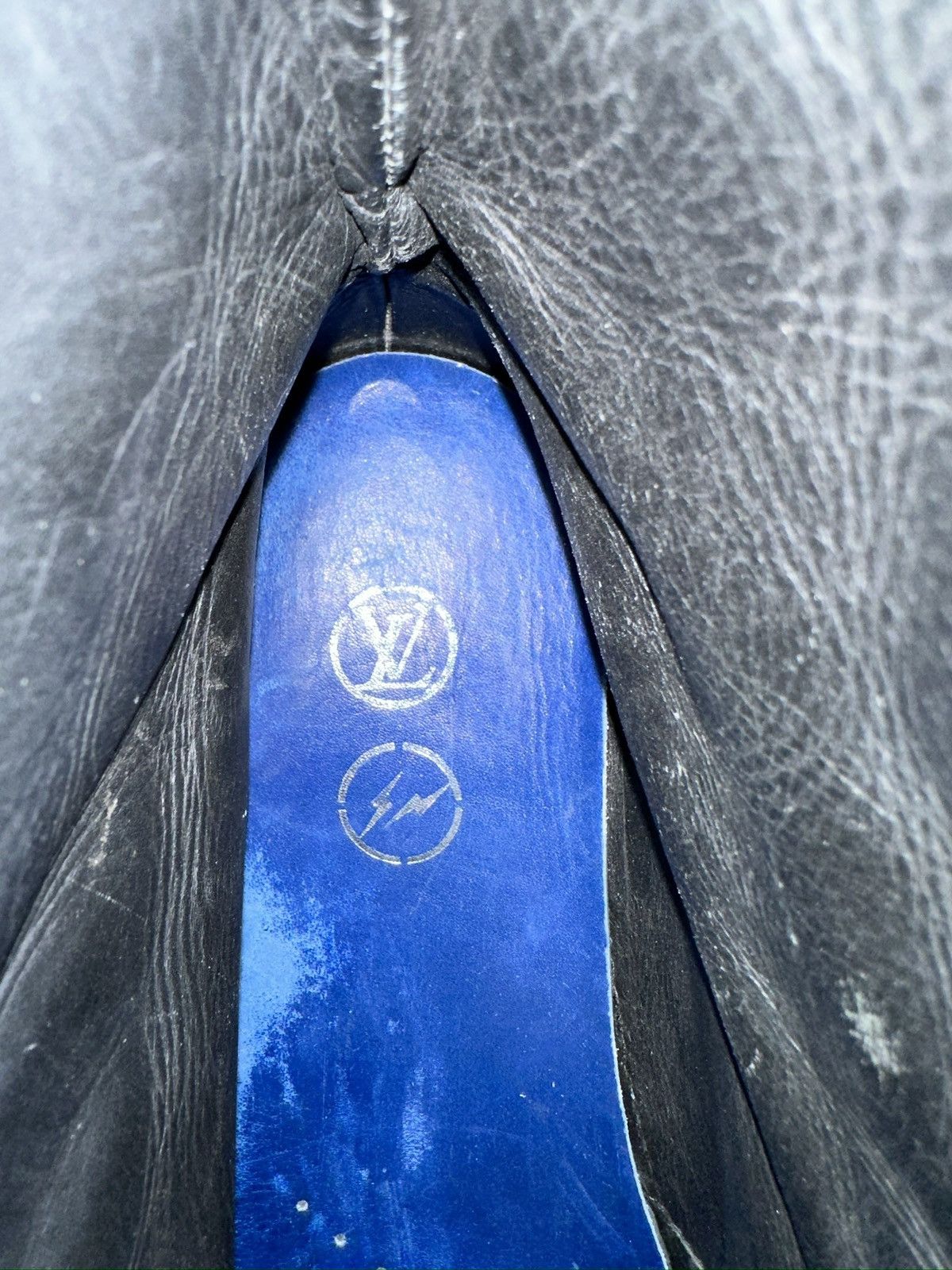 Fragment Design × Louis Vuitton Louis Vuitton X Fragment Black Ice Leather boots Size US 9 / EU 42 - 15 Thumbnail