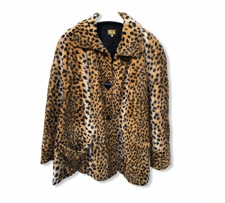 Japanese Brand Japanese Brand Gold Luxury Tiger Sherpa Jacket Size US XL / EU 56 / 4 - 1 Thumbnail