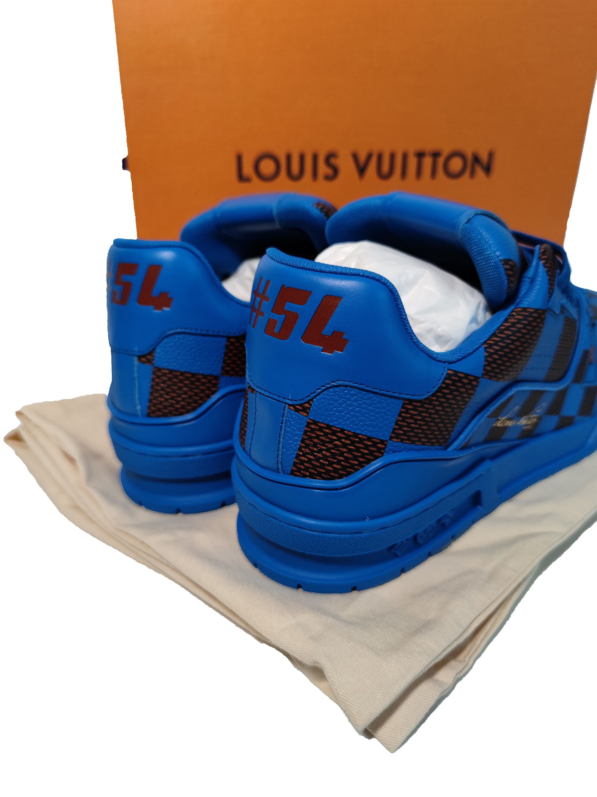 Louis Vuitton × Pharrell Louis Vuitton LV Trainer Damier Size US 10 / EU 43 - 5 Thumbnail