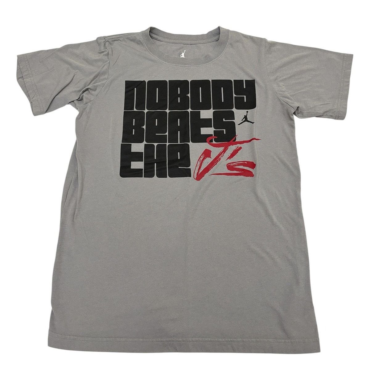 Nike Youth L | NIKE AIR JORDAN Graphic Jump Man Logo Tee T-Shirt Size US XXS / EU 40 - 1 Thumbnail