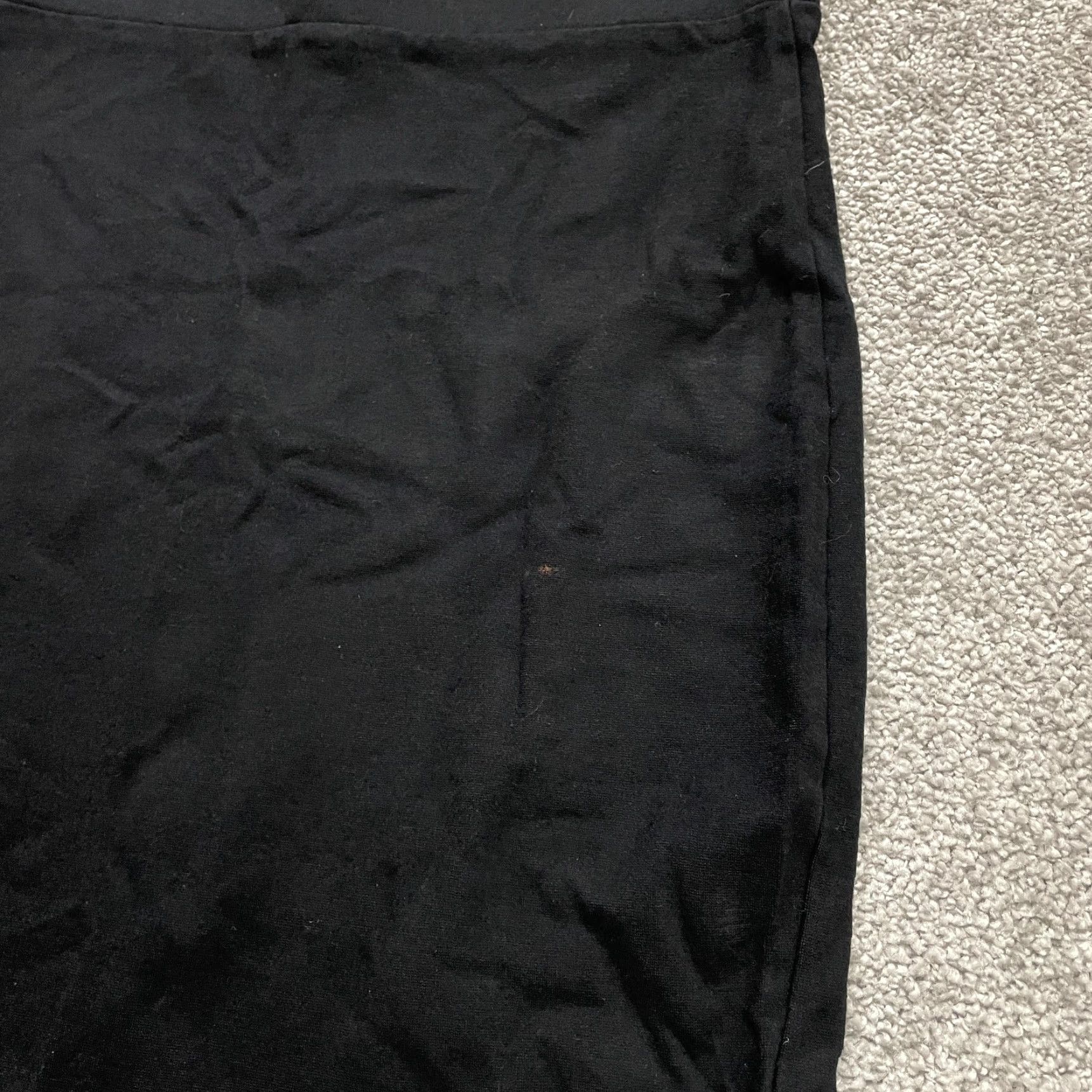 Forever 21 VINTAGE Forever 21 Women's Pencil Skirt Knee Length Stretch Business Casual Fall Spring Summer Winter Black M Size 32" / US 10 / IT 46 - 3 Thumbnail