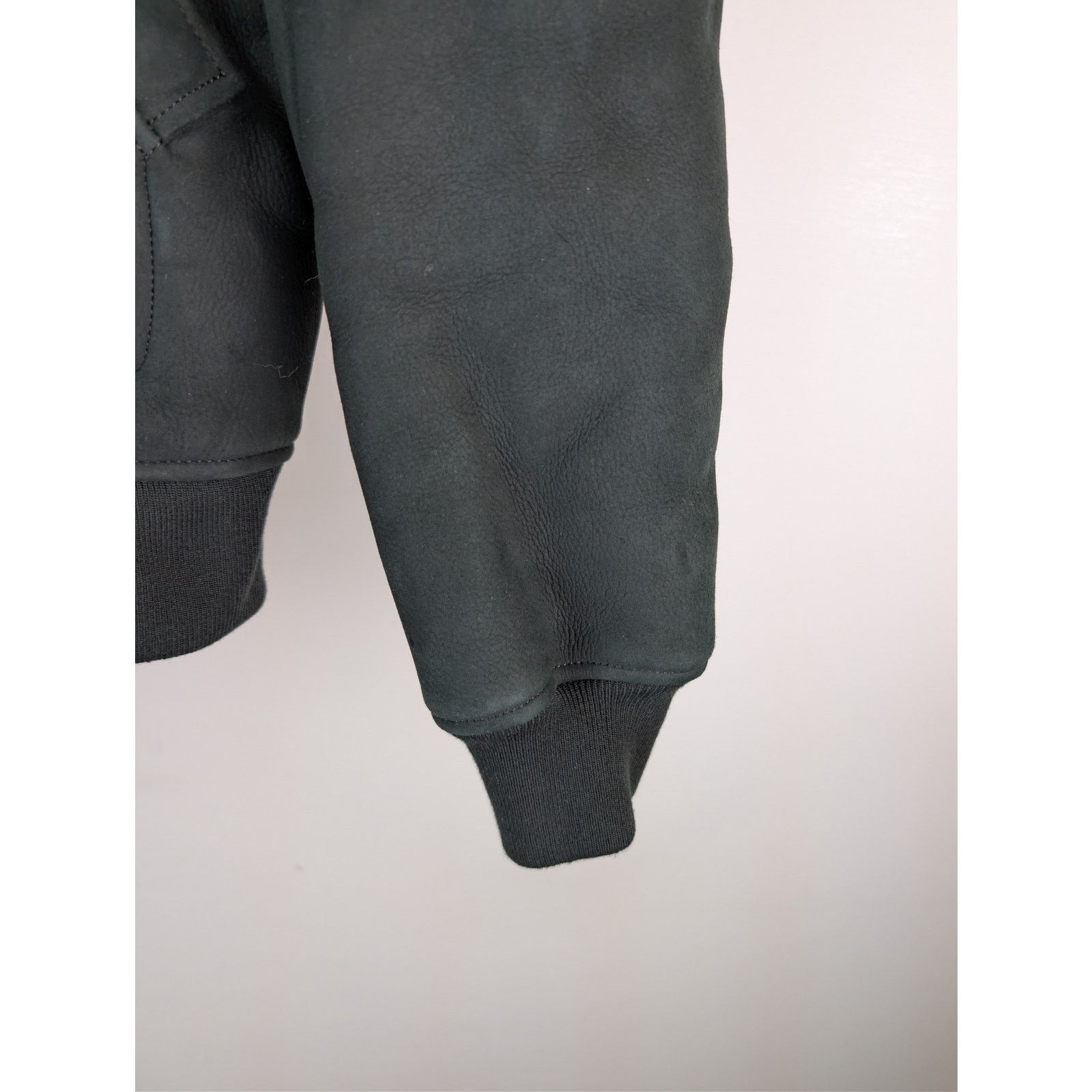 Mr P. o1rshd1 CC20 two-way zip fastening Shearling Jacket in black Size US M / EU 48-50 / 2 - 4 Thumbnail