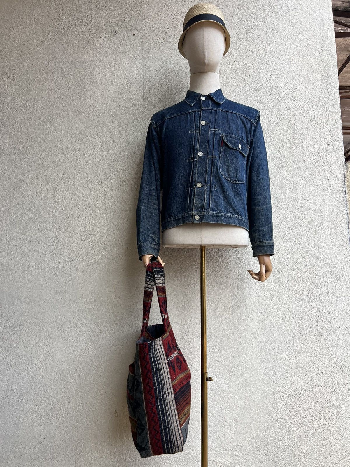 Johnson Woolen Mills Vintage Johnson Woollen Miils Indian Native Wool Tote Bag Size ONE SIZE - 20 Thumbnail
