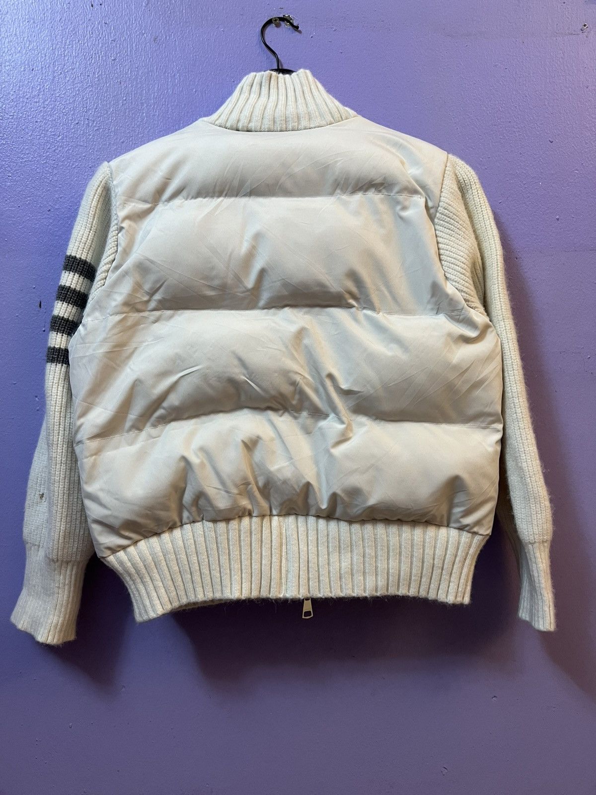 Thom Browne 🇯🇵 Thom Browne New York Down Puffer Knit Jacket Size S / US 4 / IT 40 - 5 Thumbnail