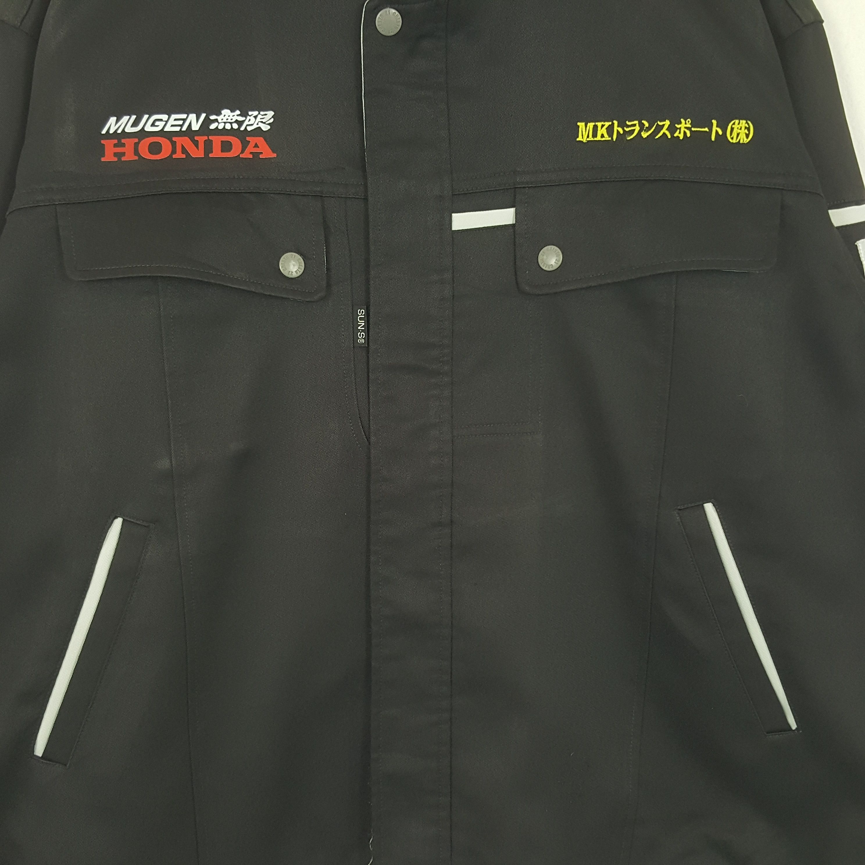 Honda × Vintage Vintage Mugen Honda Japanese Racing Team Custom Art Jacket Size US L / EU 52-54 / 3 - 4 Thumbnail