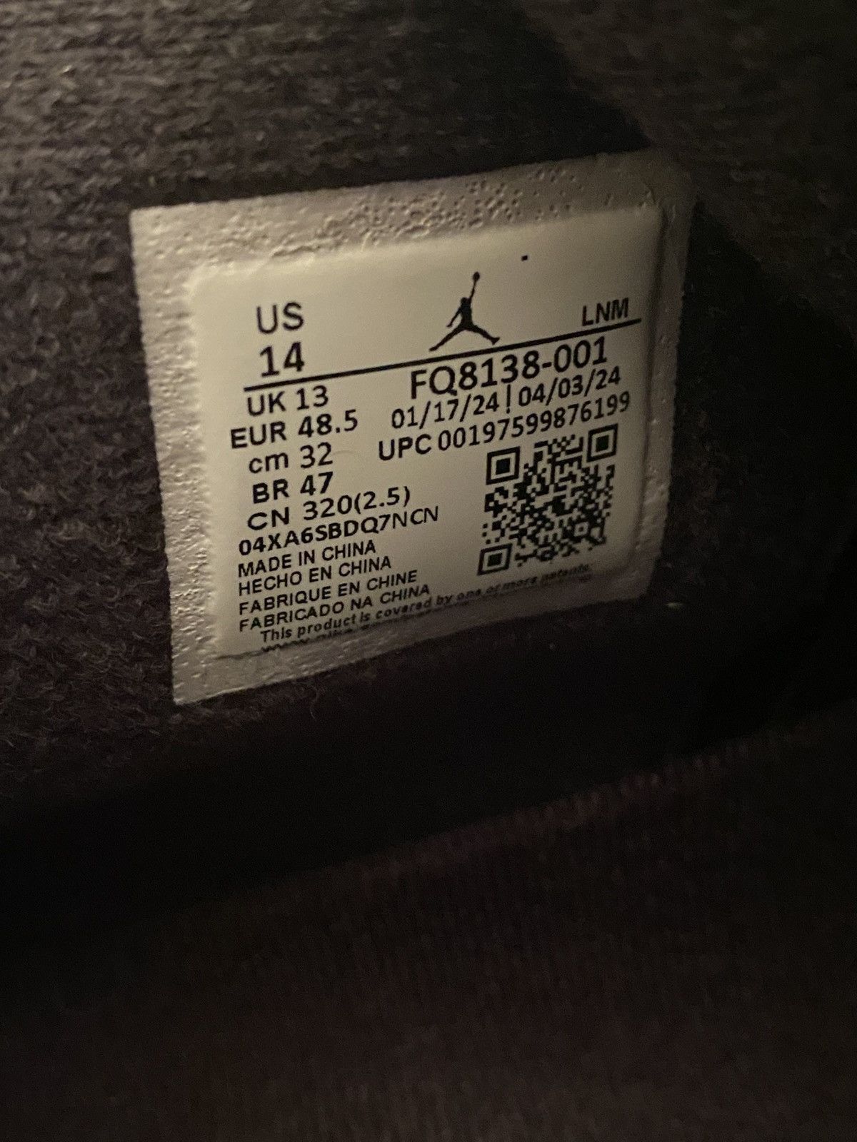 Jordan Brand Jordan 4 White Thunder Size US 14 / EU 47 - 7 Thumbnail