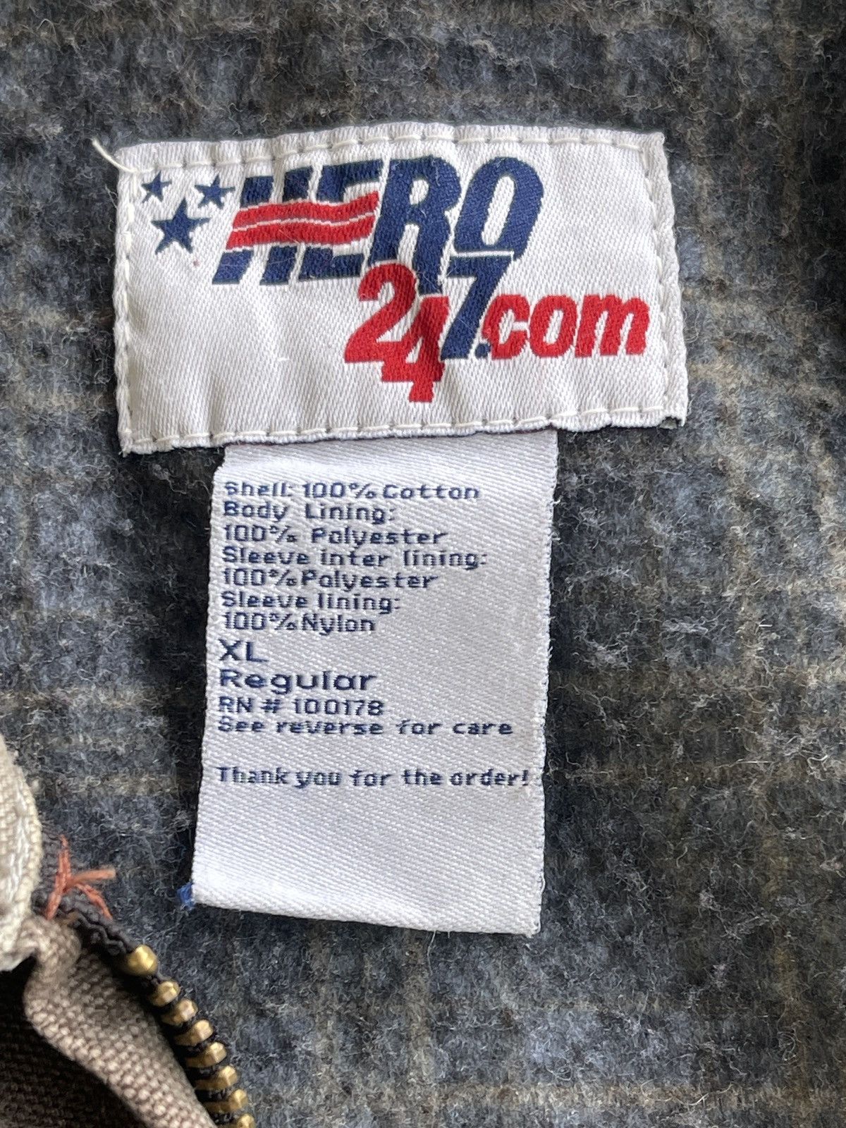 Vintage Vintage Hero247 Detroit Blanket Jacket Size US XL / EU 56 / 4 - 14 Thumbnail