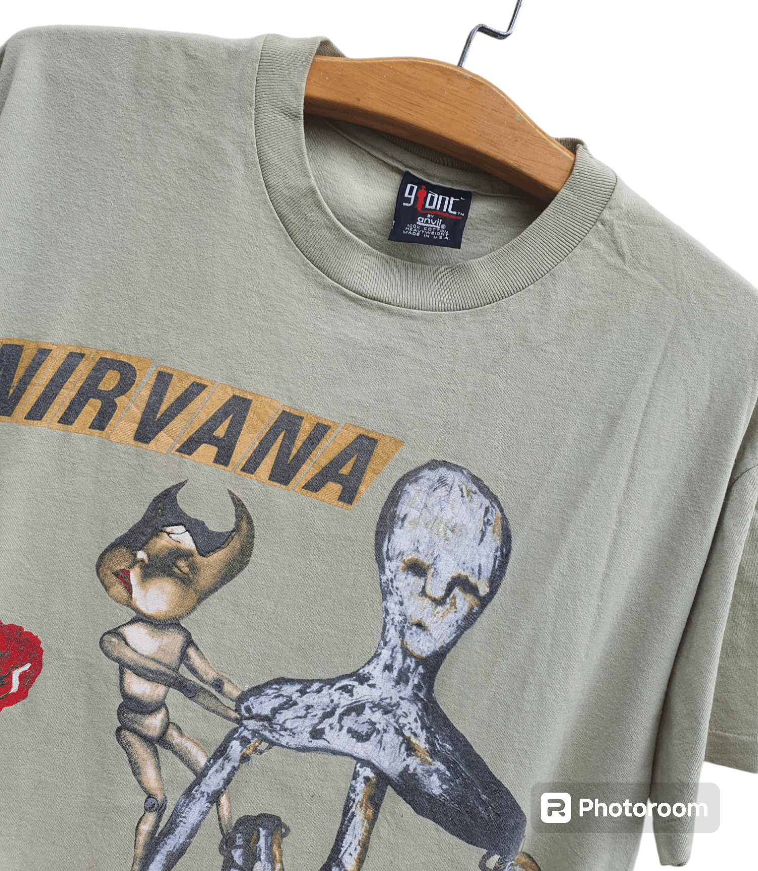 Giant 🔥 OG 90s NIRVANA Incesticide Giant TShirt 1993 Size US L / EU 52-54 / 3 - 2 Thumbnail
