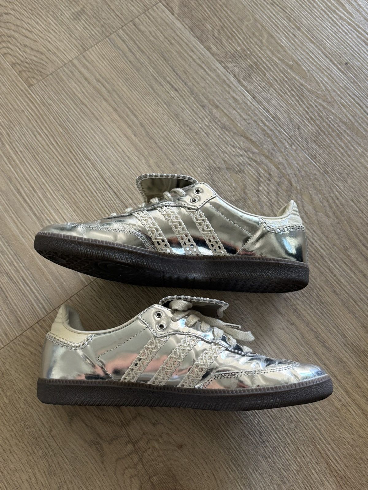 Adidas × Wales Bonner Wales bonner chrome sambas Size US 11 / EU 44 - 2 Thumbnail