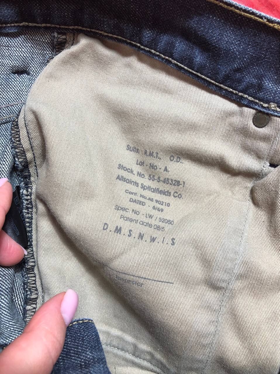 Allsaints Dirty Painted Distressed Thrashed Faded Baggy Jeans Y2K Size US 32 / EU 48 - 20 Thumbnail