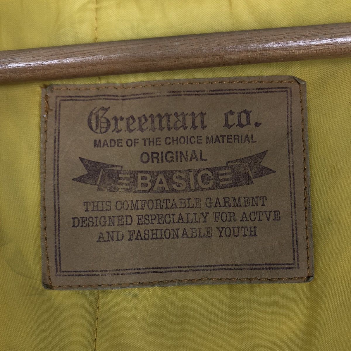 Vintage 🔥Vintage Denim Chore Jacket Multi Pocket Greeman Co. Japan Size US L / EU 52-54 / 3 - 17 Thumbnail