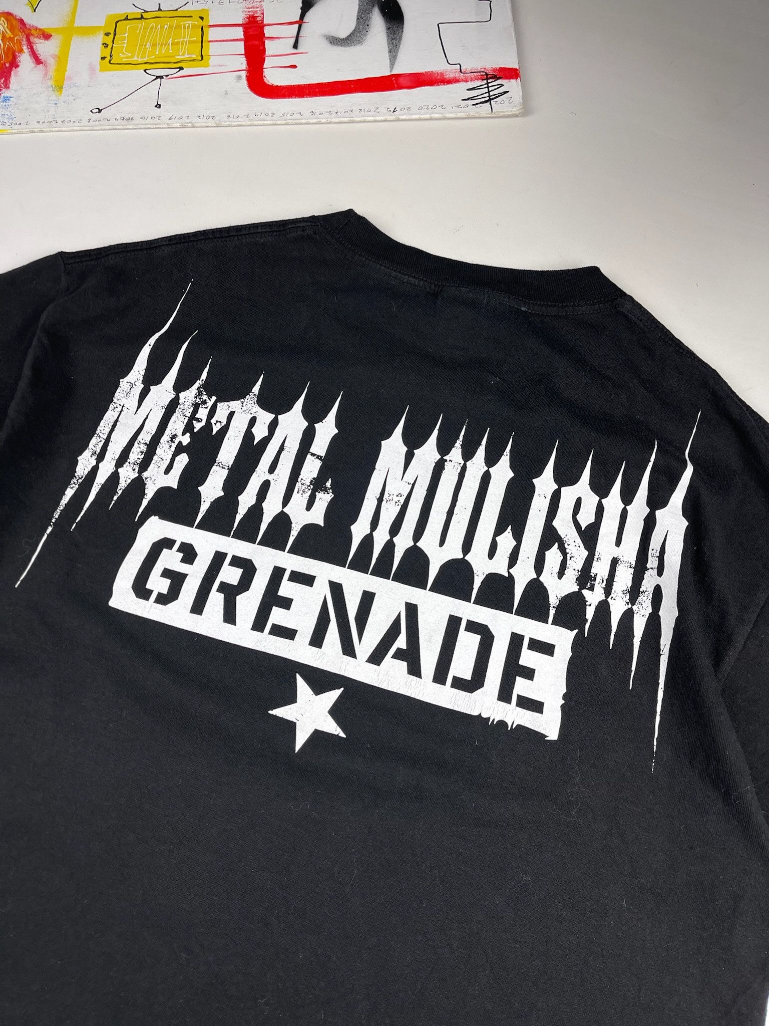 Metal Mulisha Vintage 00s Metal Mulisha skull war tee y2k og fullprint Size US L / EU 52-54 / 3 - 7 Thumbnail