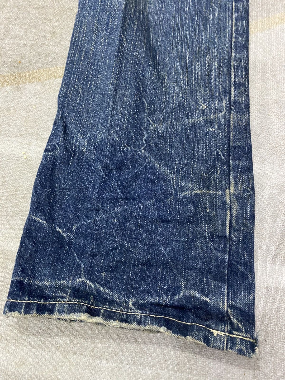 Japanese Brand × Johnbull Rare Vintage John Bull Military Cut Single Side Pocket Denim Size US 34 / EU 50 - 9 Thumbnail