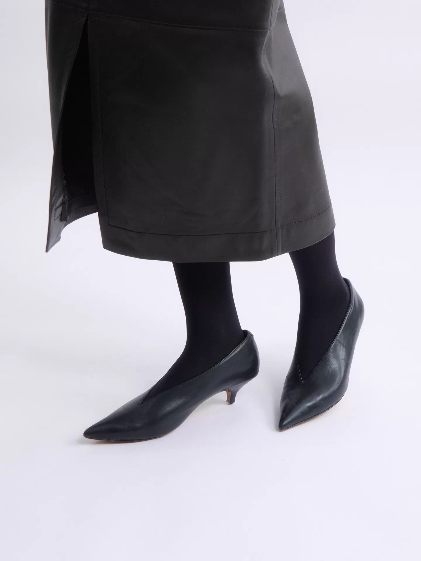 Celine CELINE by Phoebe Philo Pointed Toe Heels 37 Soft Calf Size US 6.5 / IT 36.5 - 3 Thumbnail