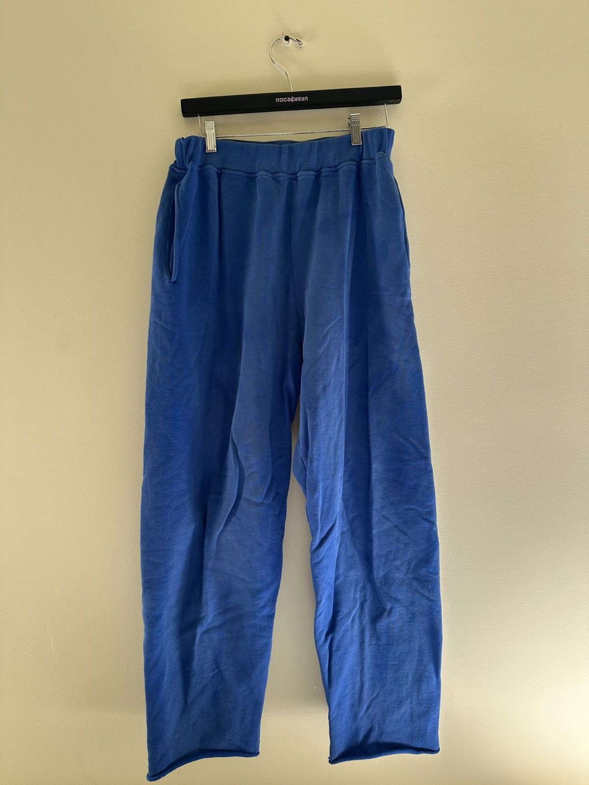 Aries Aries Sunwashed Blue Medium Sweatpants Size US 32 / EU 48 - 1 Thumbnail