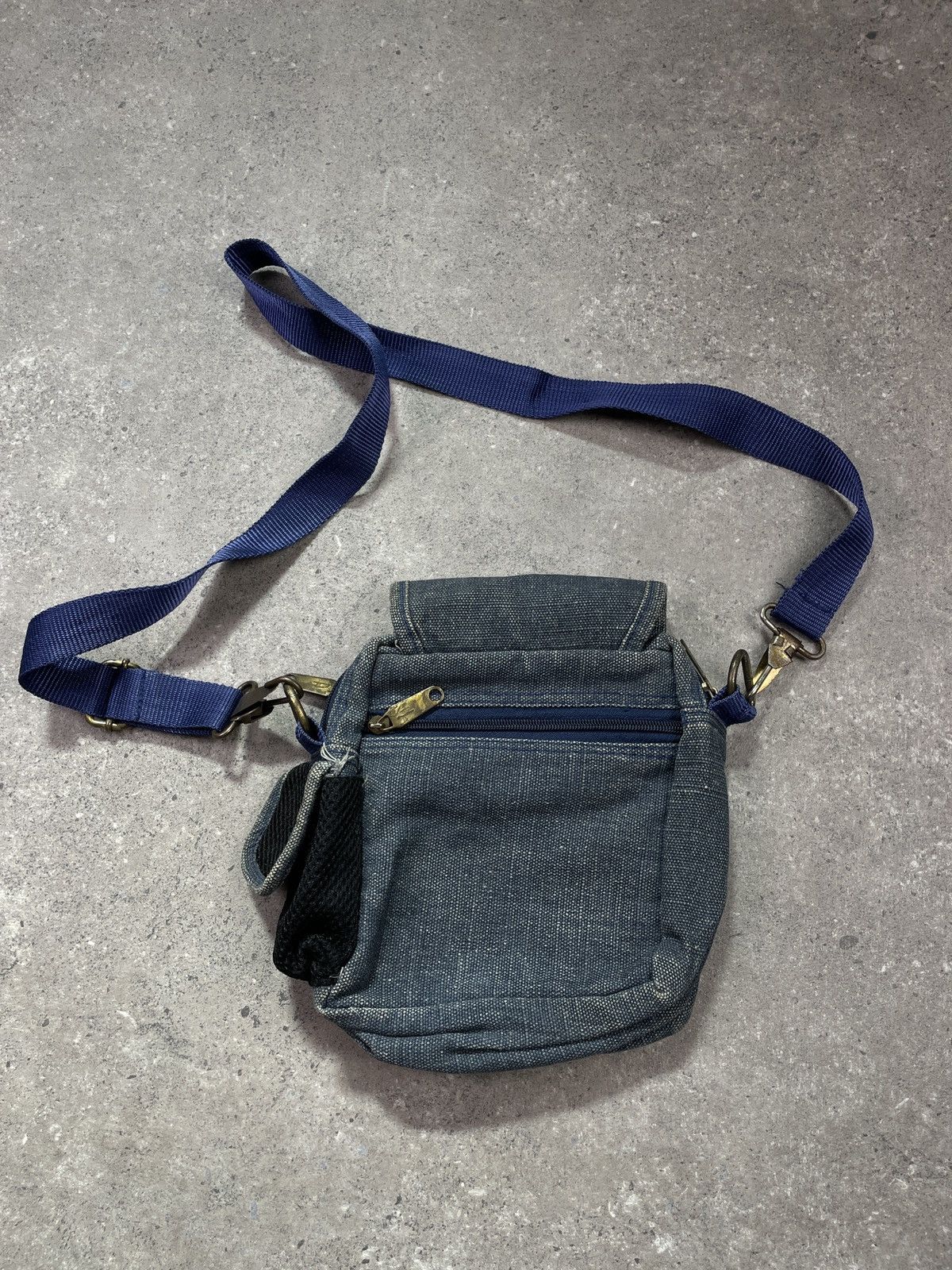Diesel × Vintage Vintage Y2K Diesel Avant Garde Denim Bag Size ONE SIZE - 5 Thumbnail