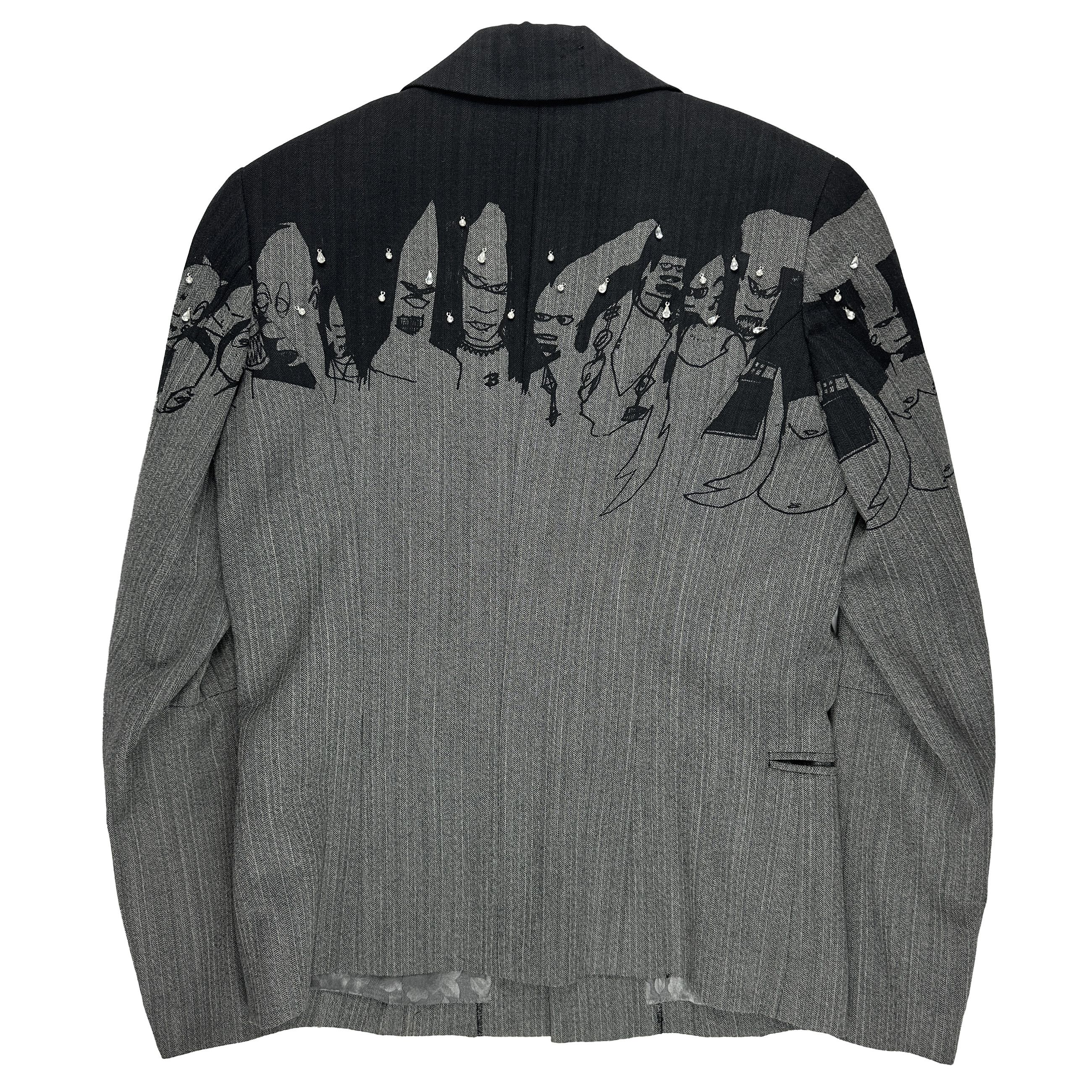 Futura × Undercover AW01 Wool Blazer Size US M / EU 48-50 / 2 - 2 Thumbnail