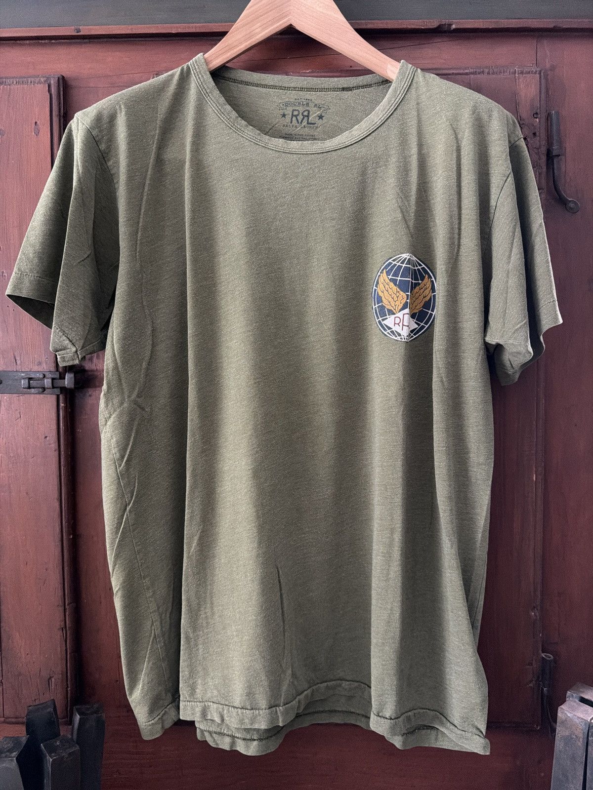 RRL Ralph Lauren RRL Logo tee Size US XL / EU 56 / 4 - 1 Thumbnail