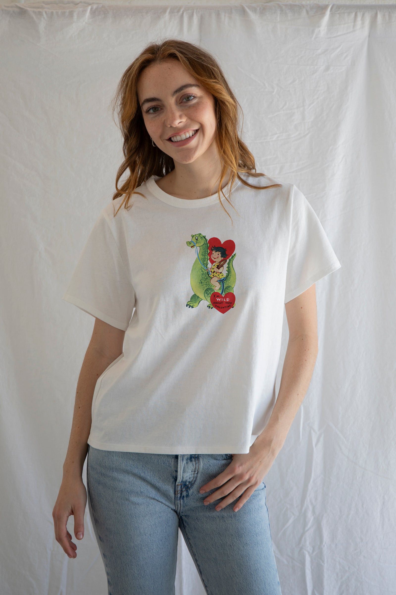 Designer × Vintage Wild About You Tee | Passion Meets Playfulness Size S / US 4 / IT 40 - 1 Thumbnail