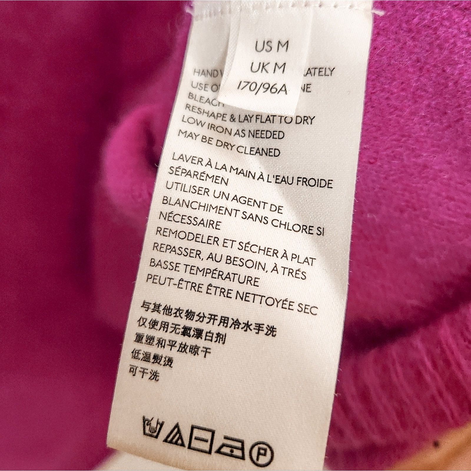 Free People Free People Pink So Low So High 100% Cashmere Sweater Size M Size M / US 6-8 / IT 42-44 - 6 Thumbnail