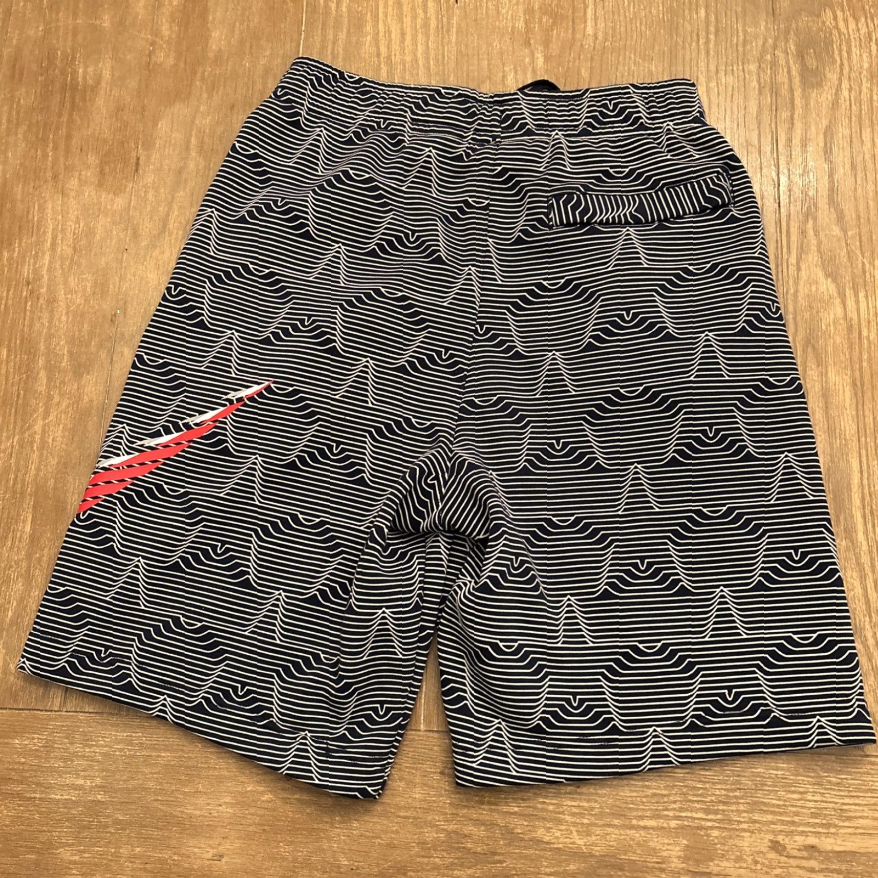 Nike Nike Club USA Men's Basketball Shorts Blue Size S EUC Size US 29 - 3 Thumbnail