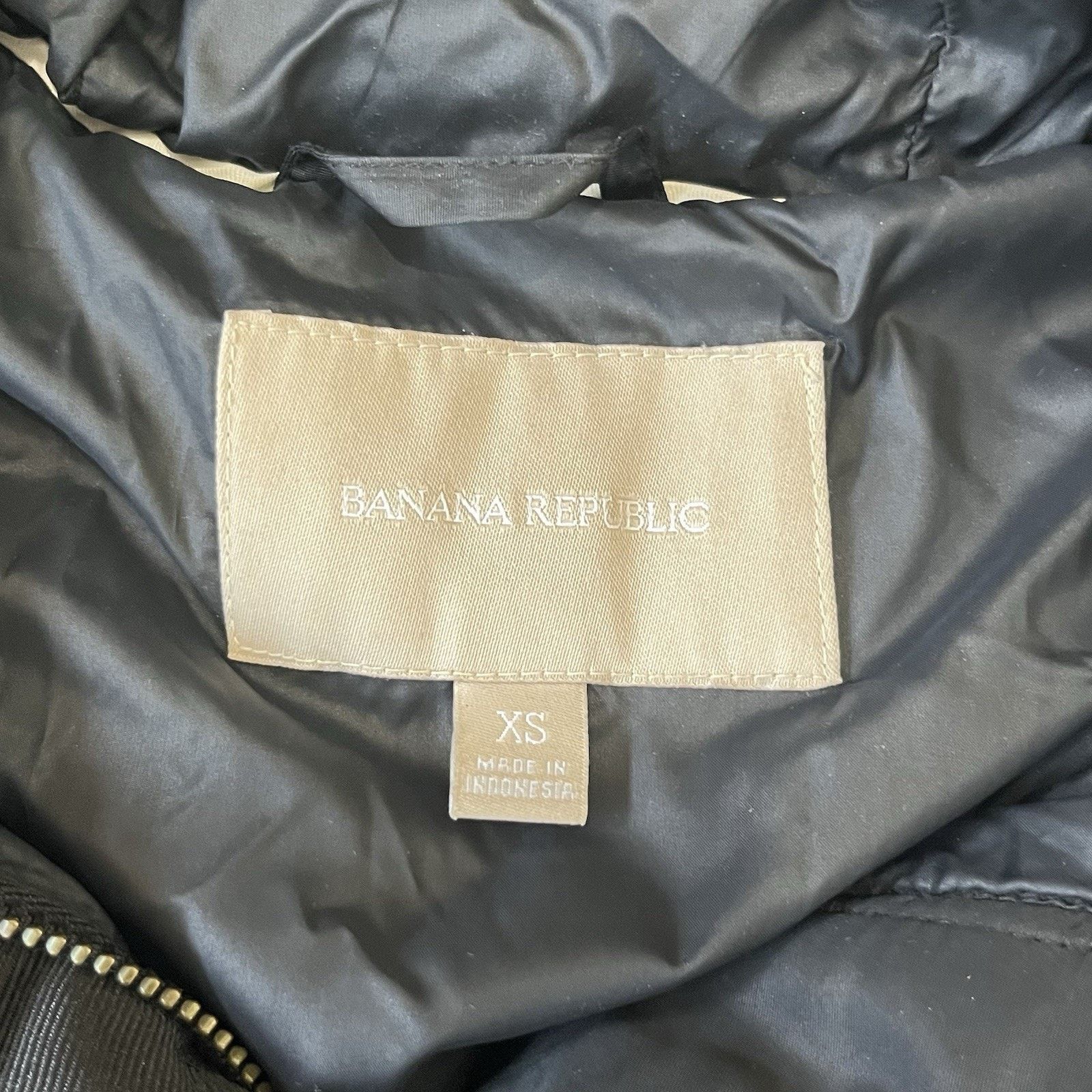 Banana Republic Banana Republic Black Puffer Jacket Women's Down Filled XS Size XS / US 0-2 / IT 36-38 - 5 Thumbnail