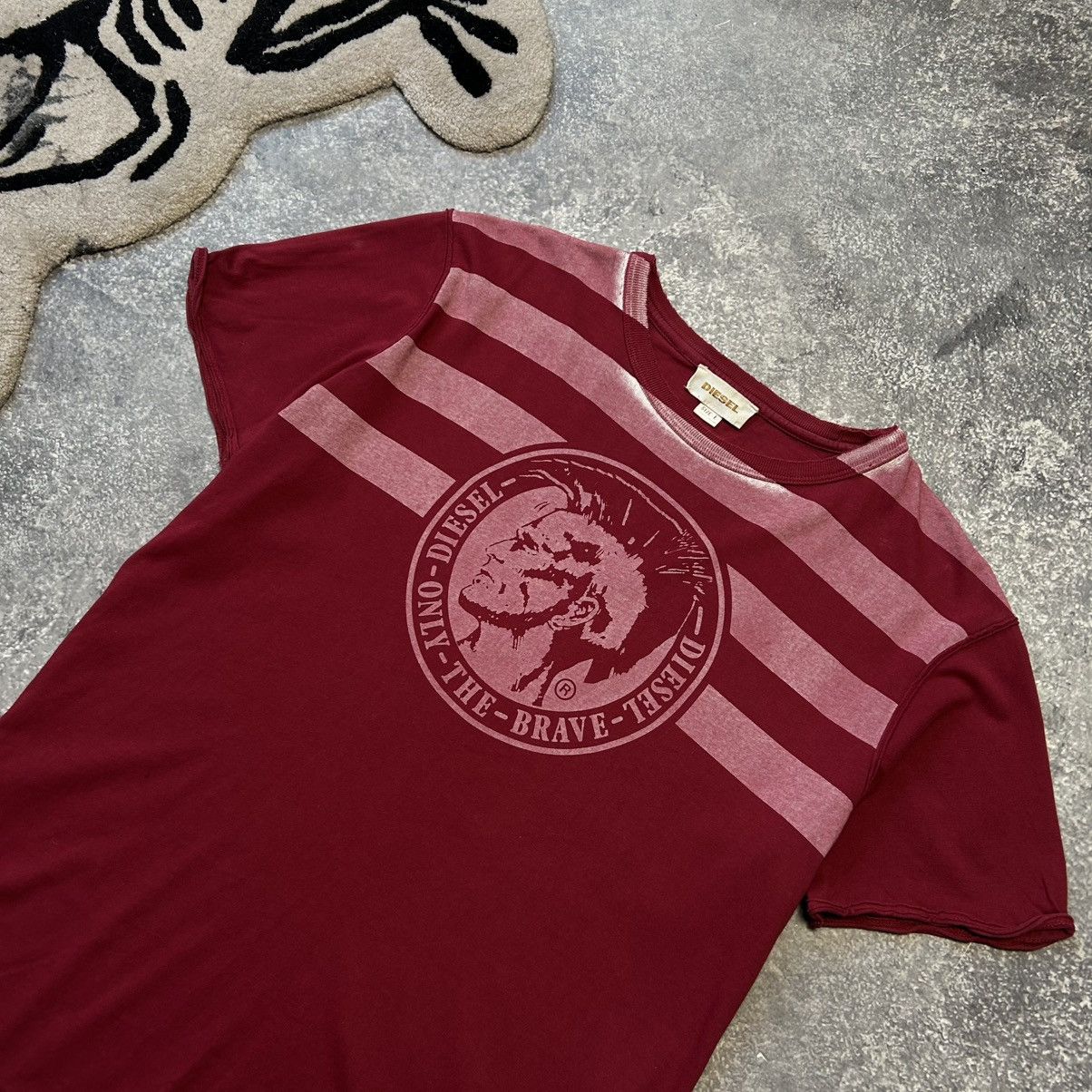 Diesel Designer Diesel Big Graphic Logo y2k streetwear japan tee Size US L / EU 52-54 / 3 - 2 Thumbnail