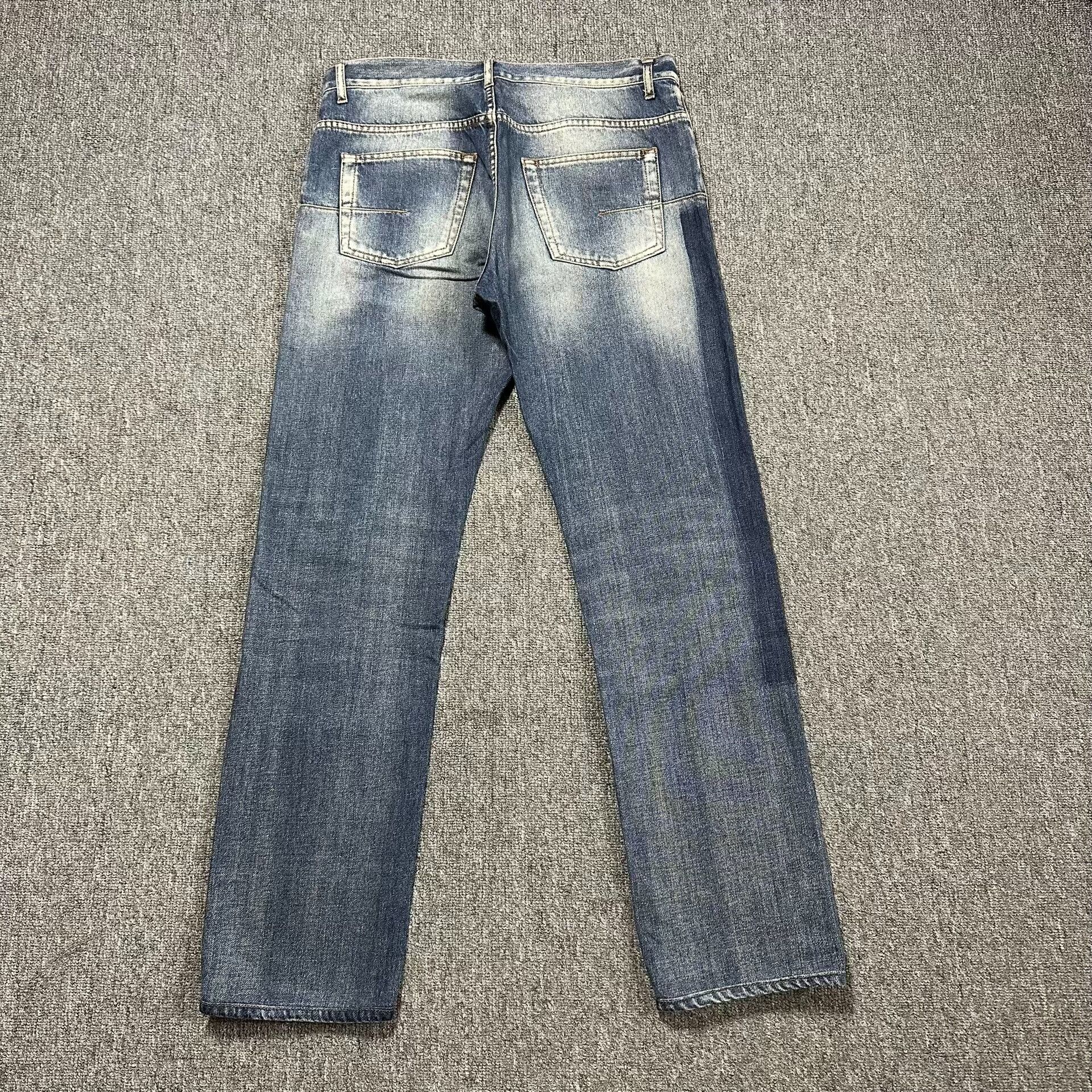 Dior Dior Distressed Wash Denim Pants Size 32 Size US 32 / EU 48 - 3 Thumbnail