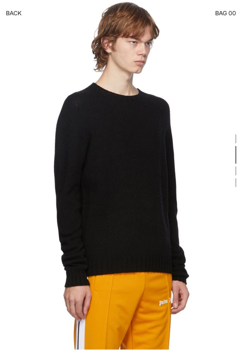 Palm Angels Palm Angels Wool Sweater Black Size M Size US M / EU 48-50 / 2 - 9 Thumbnail