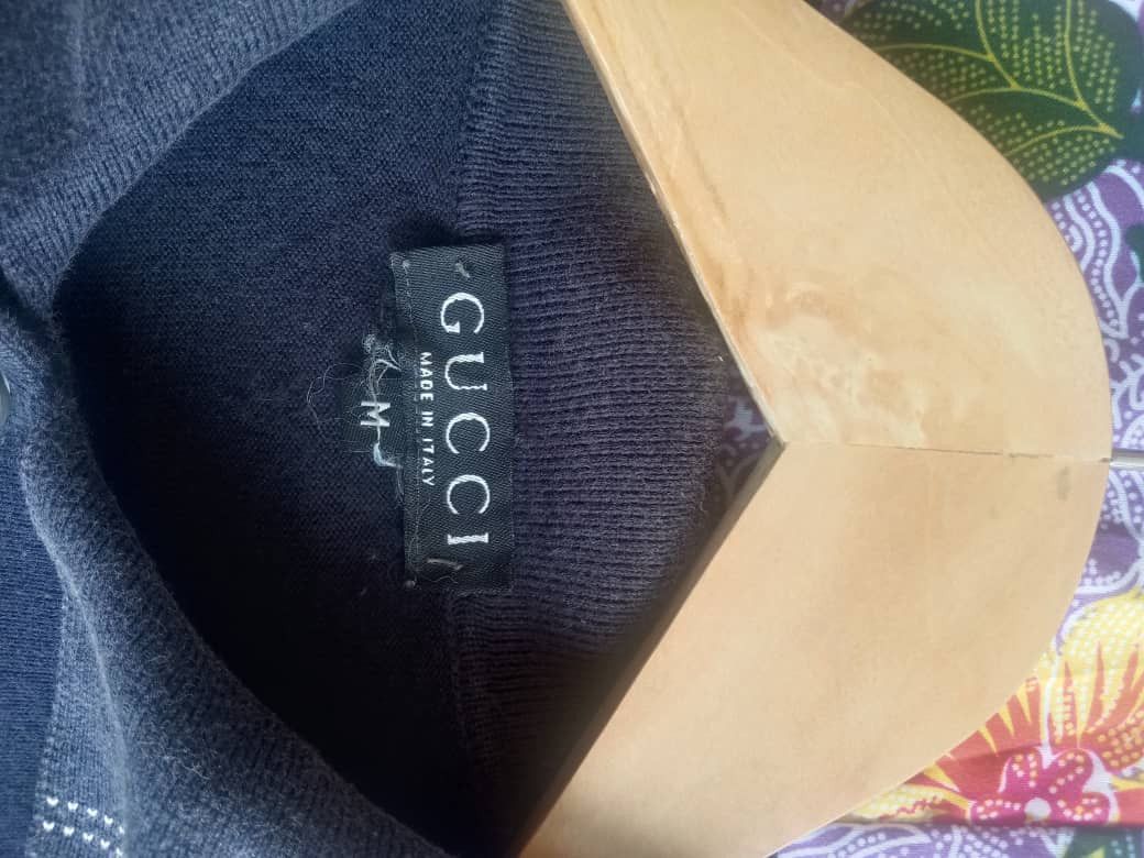 Other 🚨Archive 1970s Gucci Logo Polo Shirt RARE Single stitch 🚨 Size US L / EU 52-54 / 3 - 2 Thumbnail