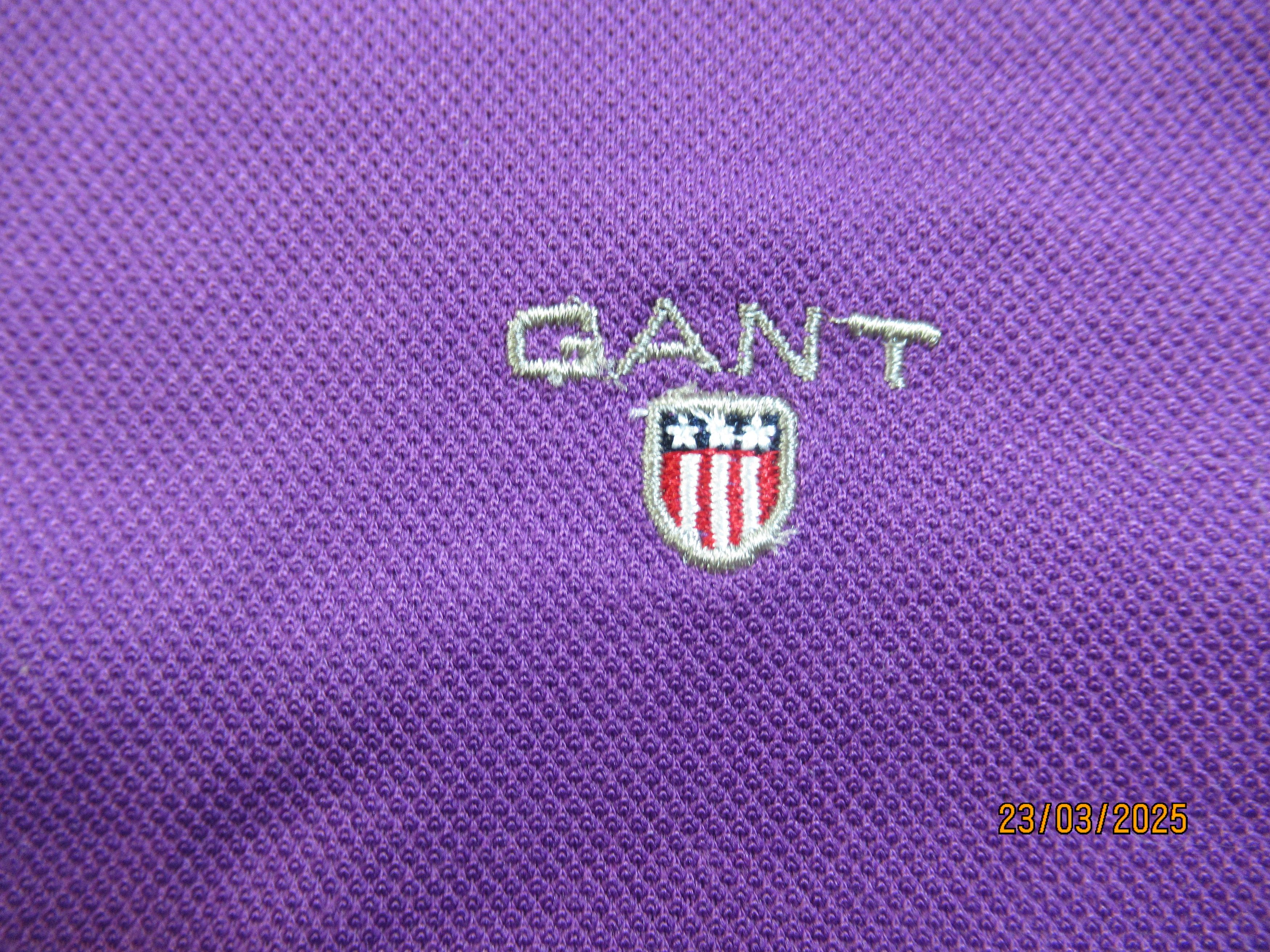 Gant Gant violet polo Size US L / EU 52-54 / 3 - 2 Thumbnail