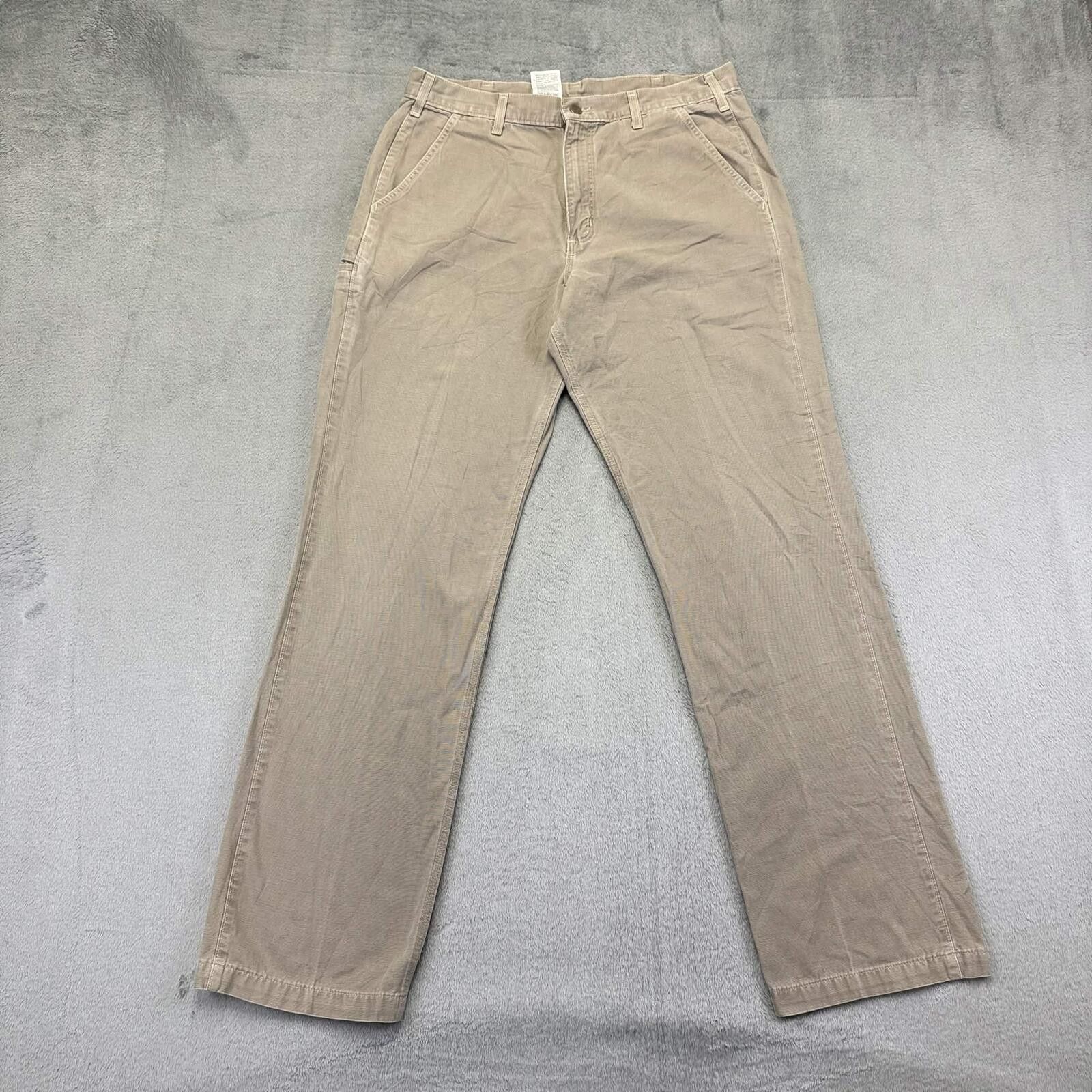 Carhartt × Streetwear × Vintage Dark Moss Double Knee Green