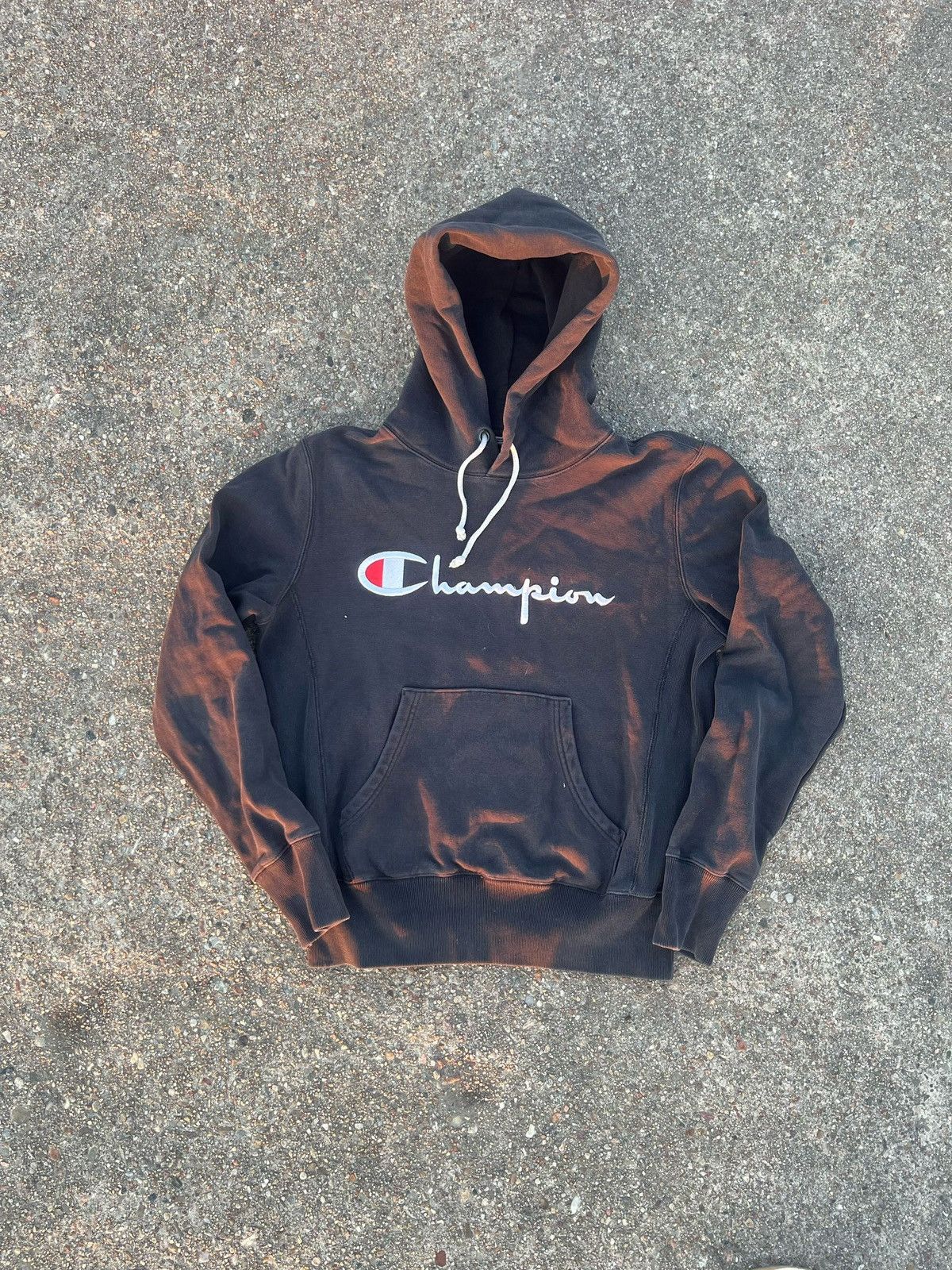 Champion × Vintage black hoodie champion Size US S / EU 44-46 / 1 - 1 Thumbnail