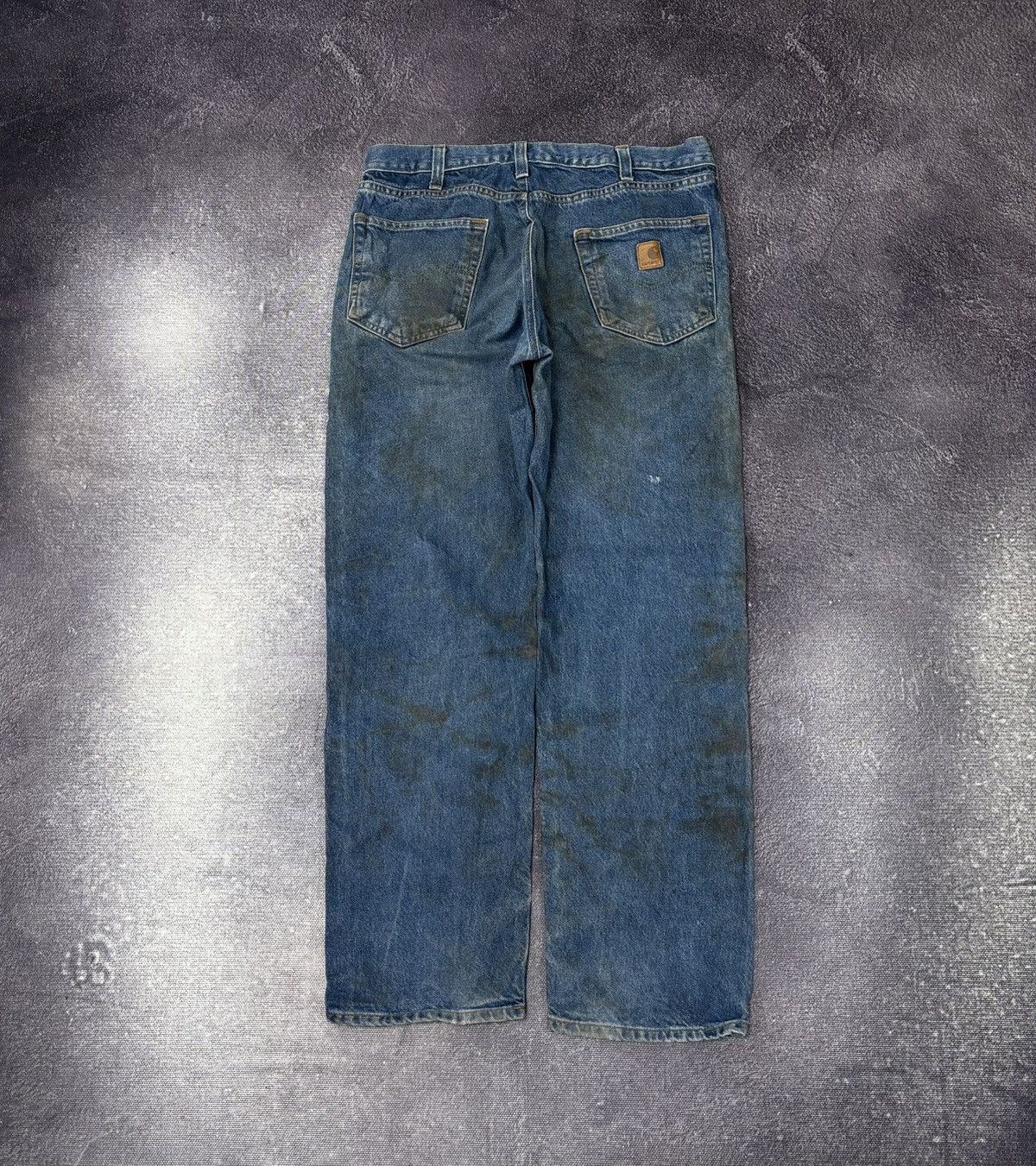 Carhartt Vintage Carhartt Y2K Relaxed Fit Distressed Work Denim Jeans Size US 34 / EU 50 - 1 Thumbnail