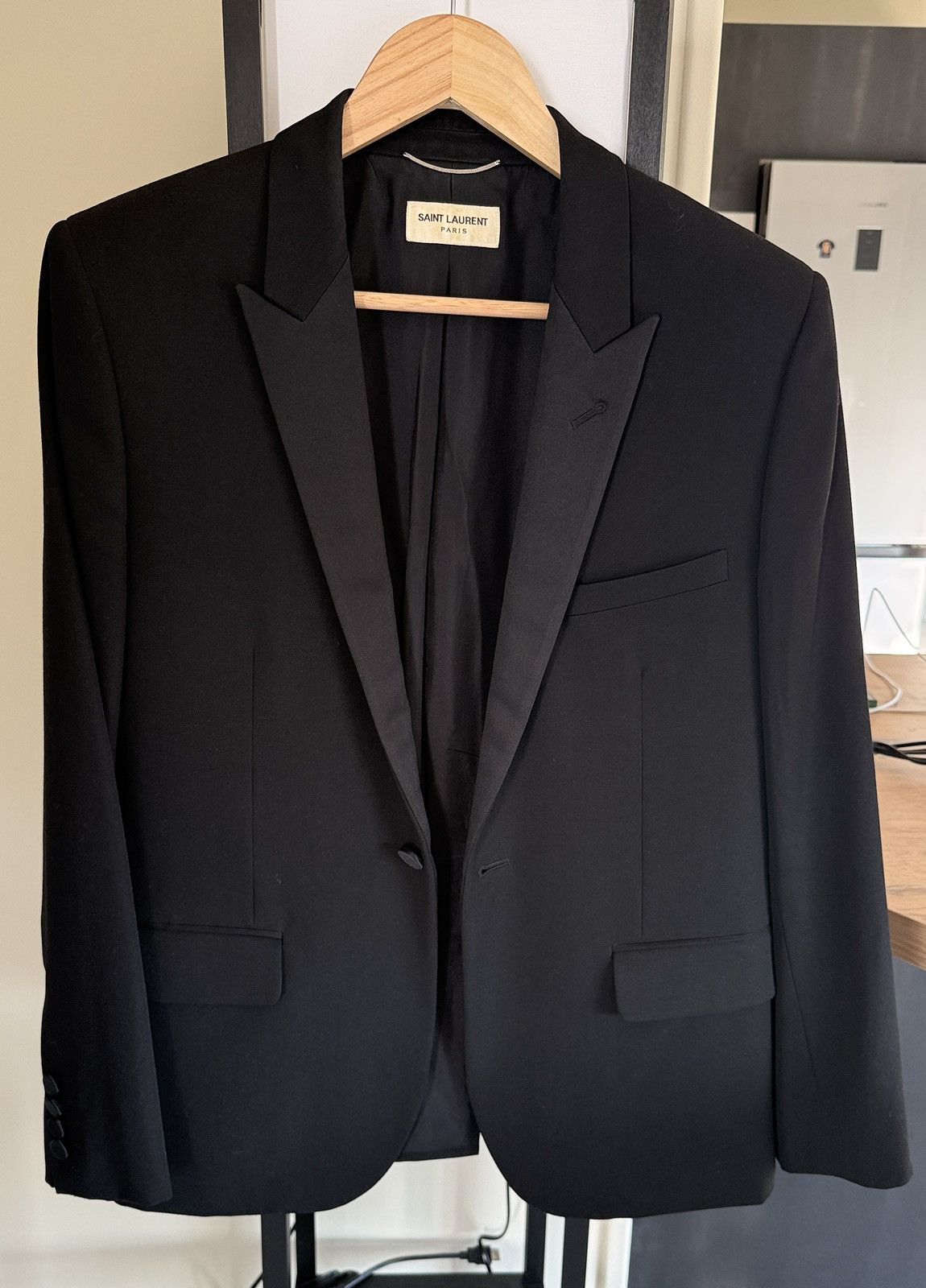 Saint Laurent Paris Saint Laurent Tuxedo jacket Size 50R - 1 Thumbnail