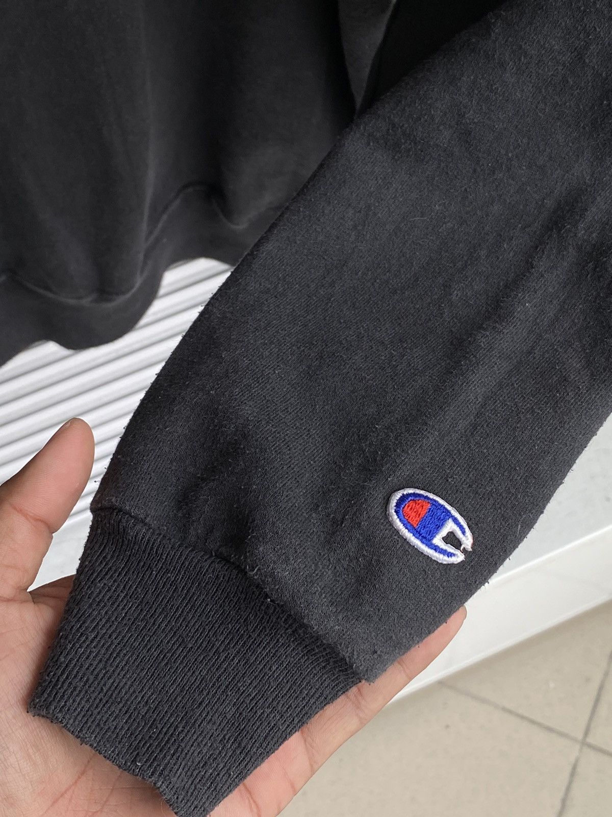 Champion Vintage FUCT x Champion Simian Society bApe Crewneck Size US L / EU 52-54 / 3 - 4 Thumbnail